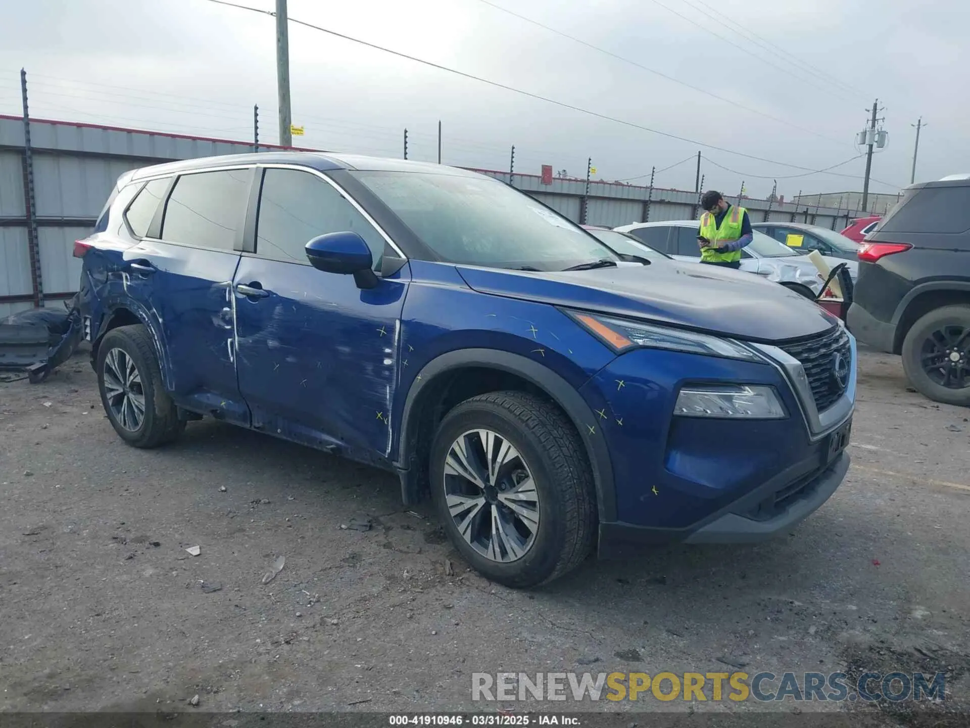 1 Фотография поврежденного автомобиля 5N1BT3BA3NC693946 NISSAN ROGUE 2022