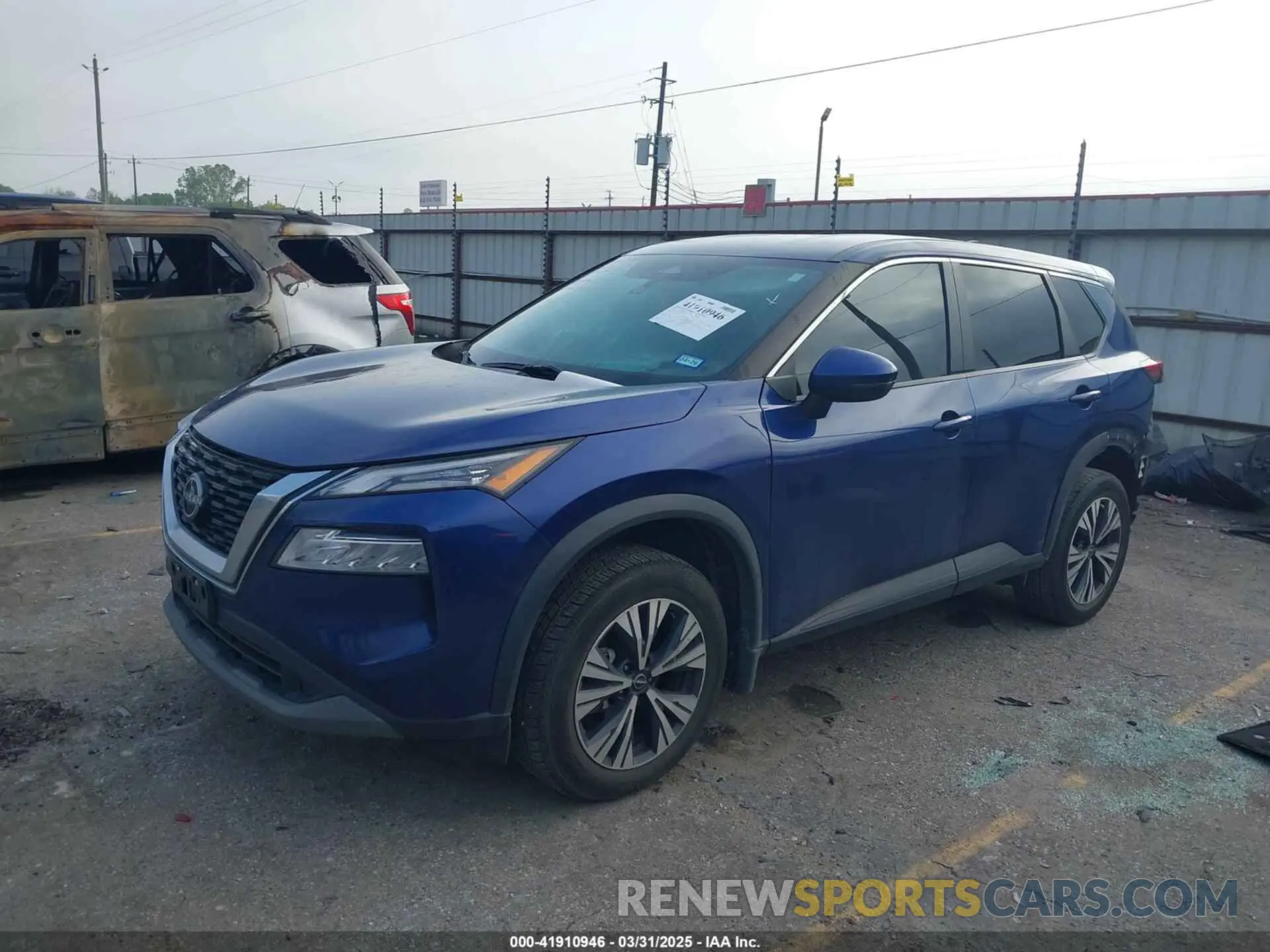 2 Фотография поврежденного автомобиля 5N1BT3BA3NC693946 NISSAN ROGUE 2022