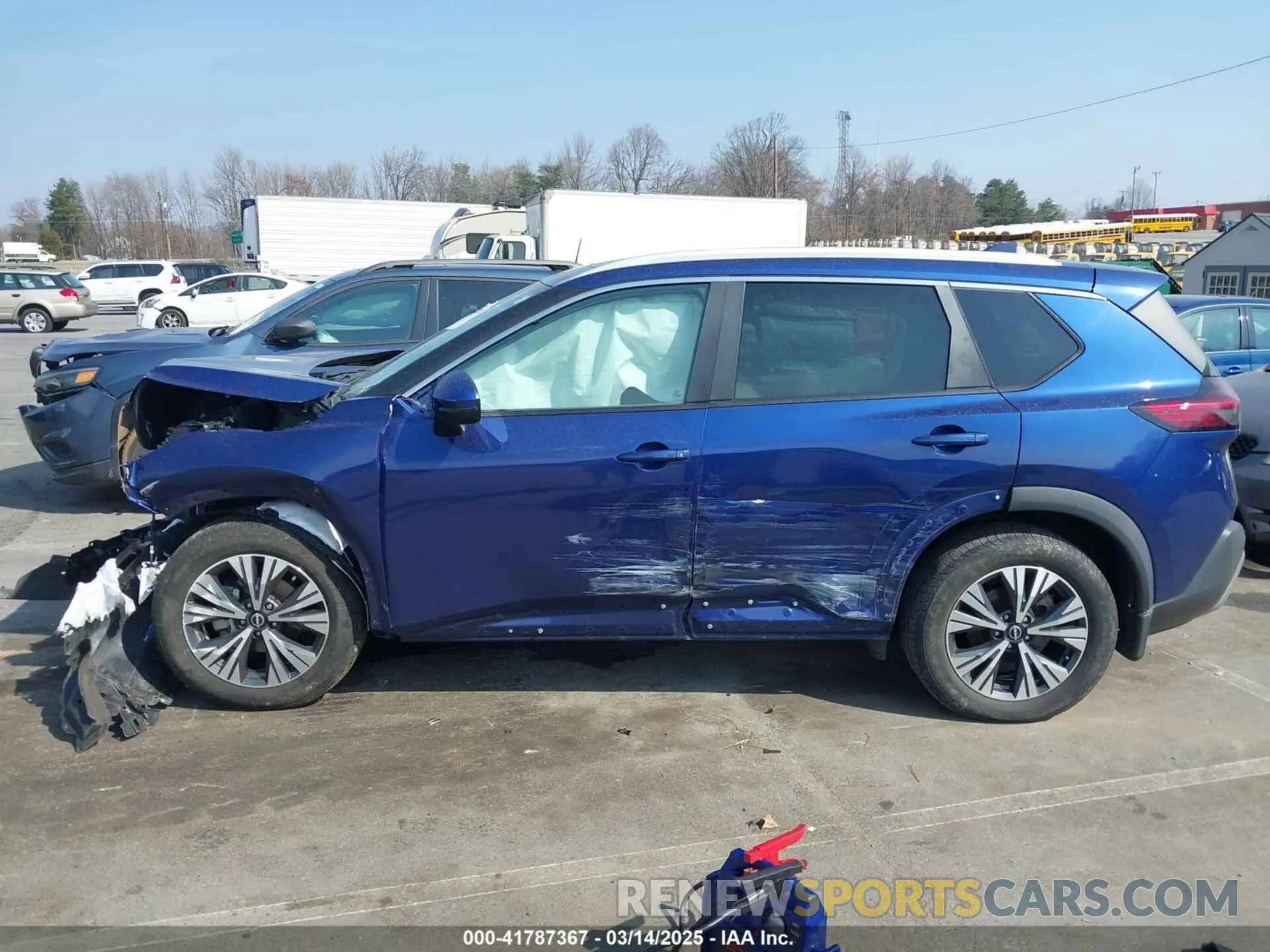 13 Photograph of a damaged car 5N1BT3BA3NC710454 NISSAN ROGUE 2022