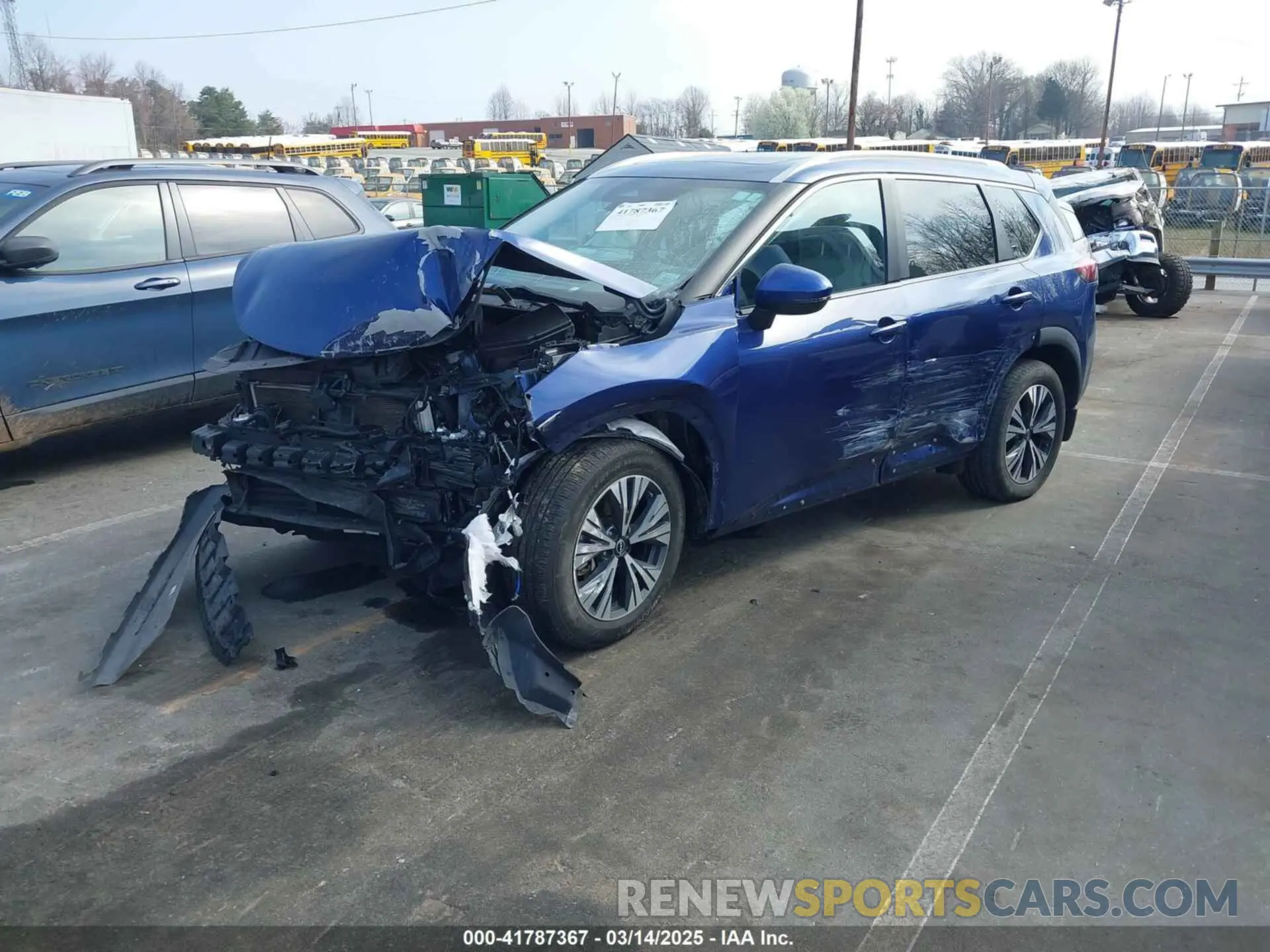 2 Photograph of a damaged car 5N1BT3BA3NC710454 NISSAN ROGUE 2022