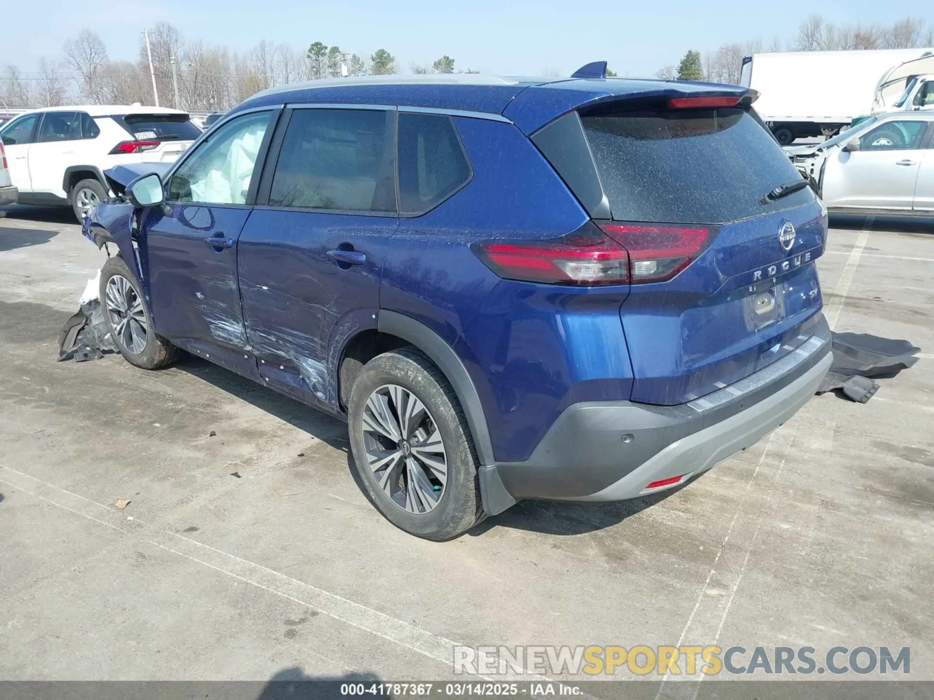 3 Photograph of a damaged car 5N1BT3BA3NC710454 NISSAN ROGUE 2022