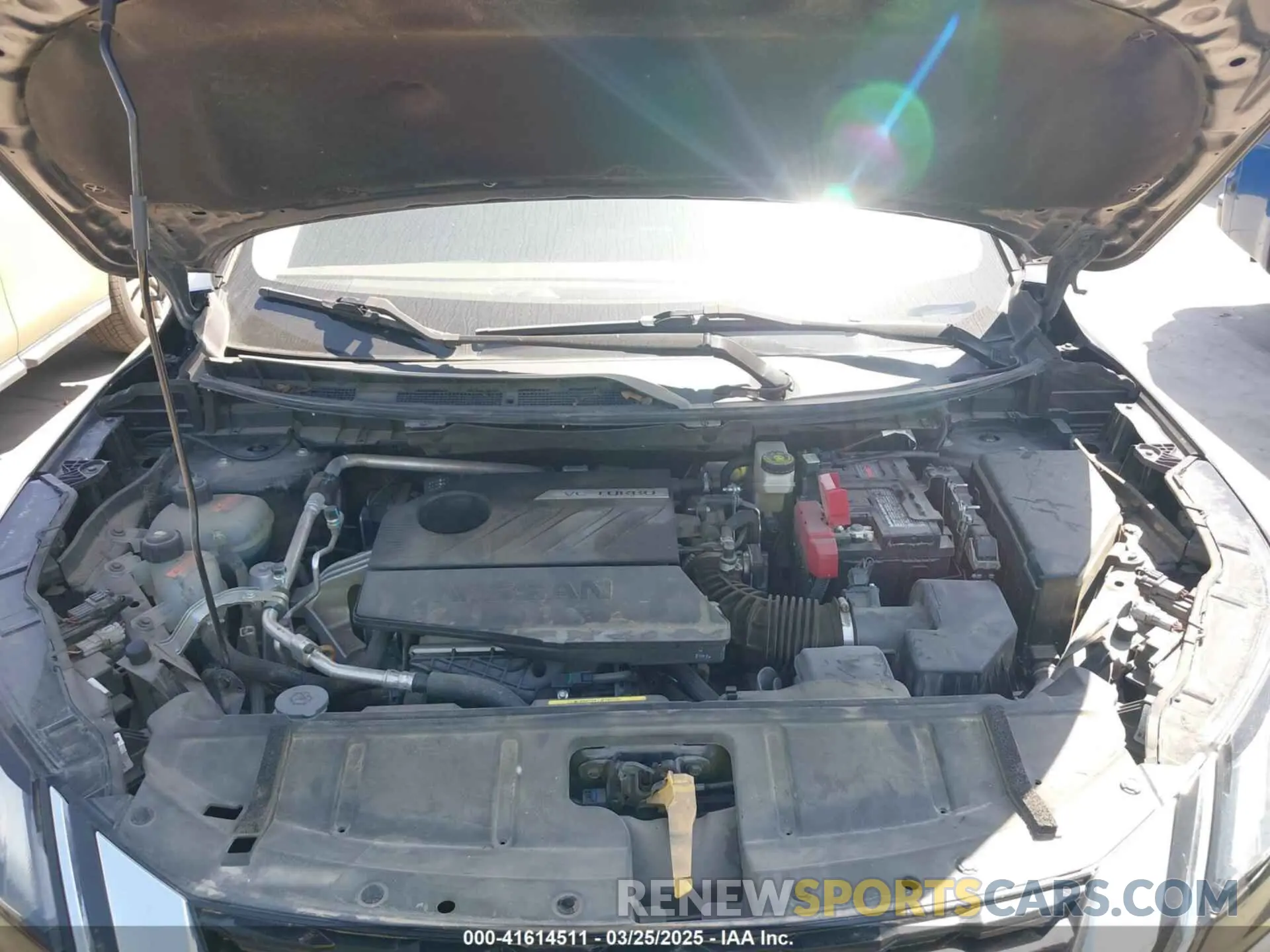 10 Photograph of a damaged car 5N1BT3BA3NC720885 NISSAN ROGUE 2022