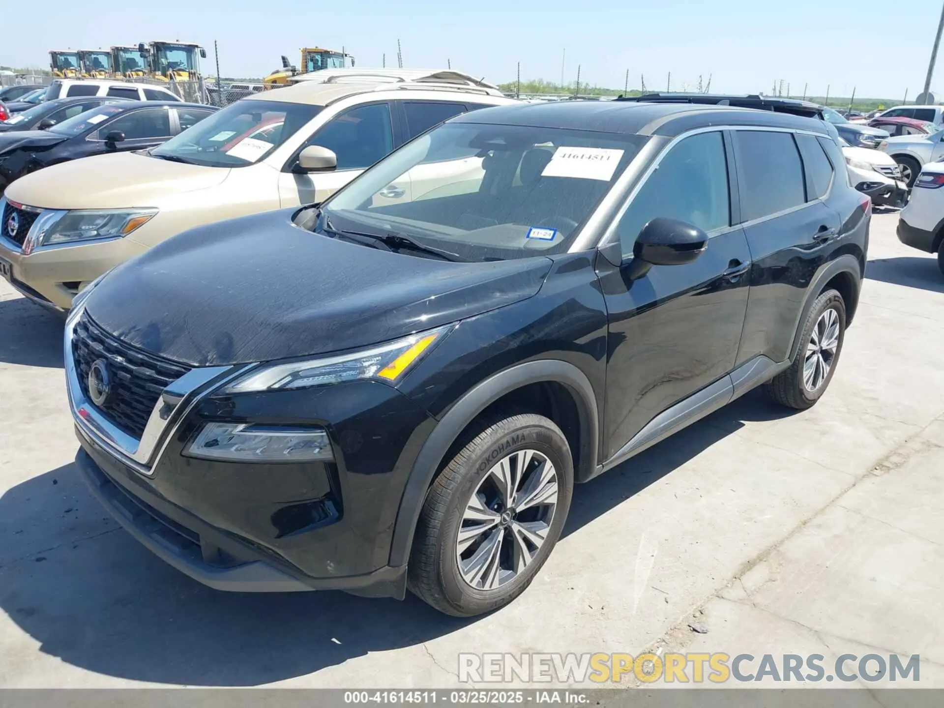 2 Photograph of a damaged car 5N1BT3BA3NC720885 NISSAN ROGUE 2022