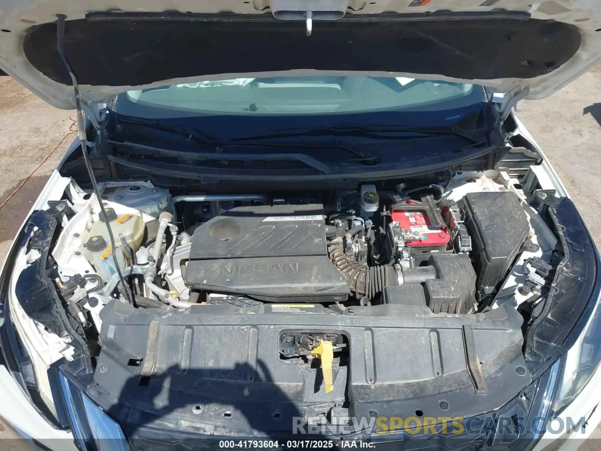 10 Photograph of a damaged car 5N1BT3BA4NC723035 NISSAN ROGUE 2022