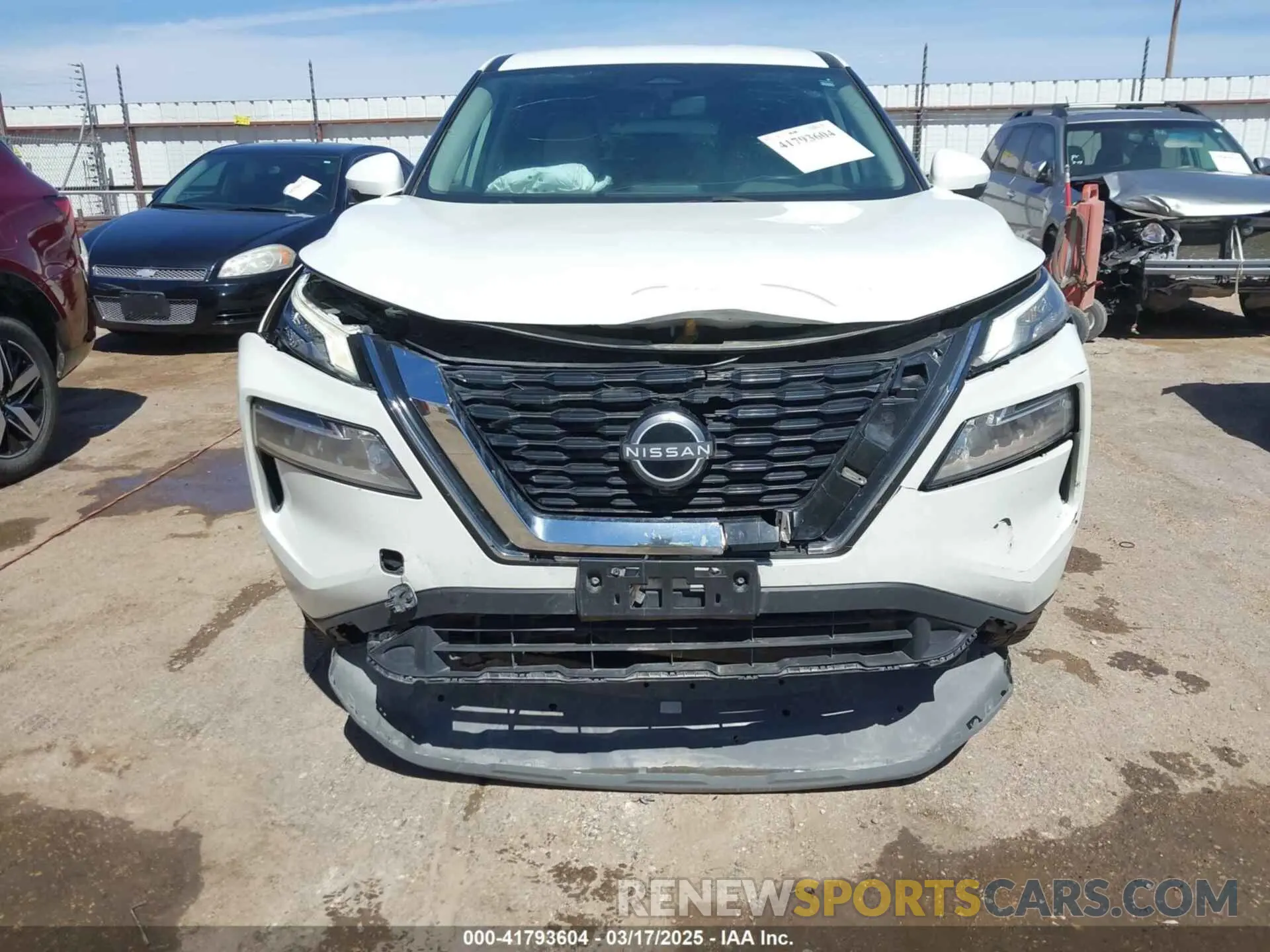 6 Photograph of a damaged car 5N1BT3BA4NC723035 NISSAN ROGUE 2022