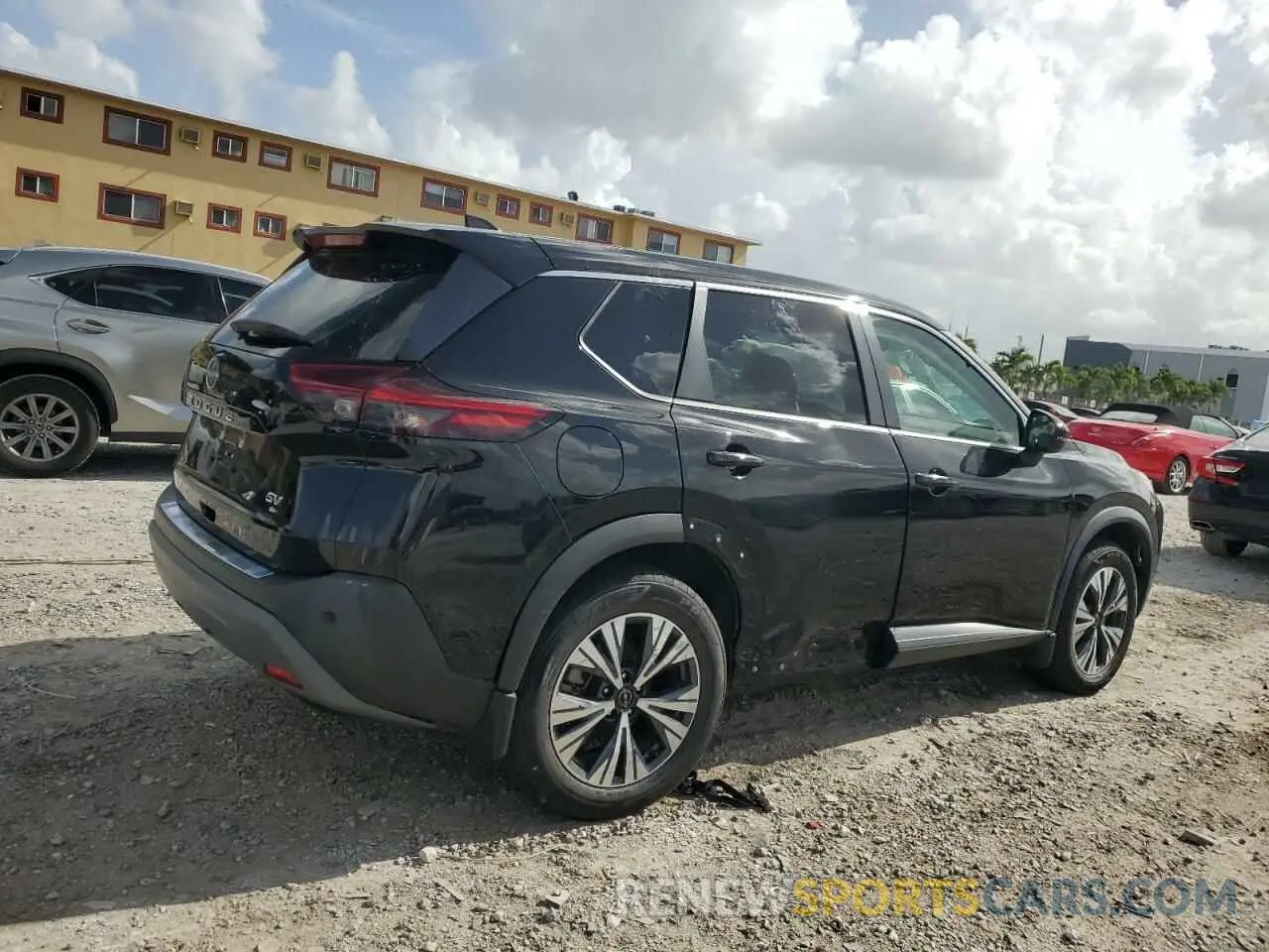 3 Photograph of a damaged car 5N1BT3BA5NC728373 NISSAN ROGUE 2022
