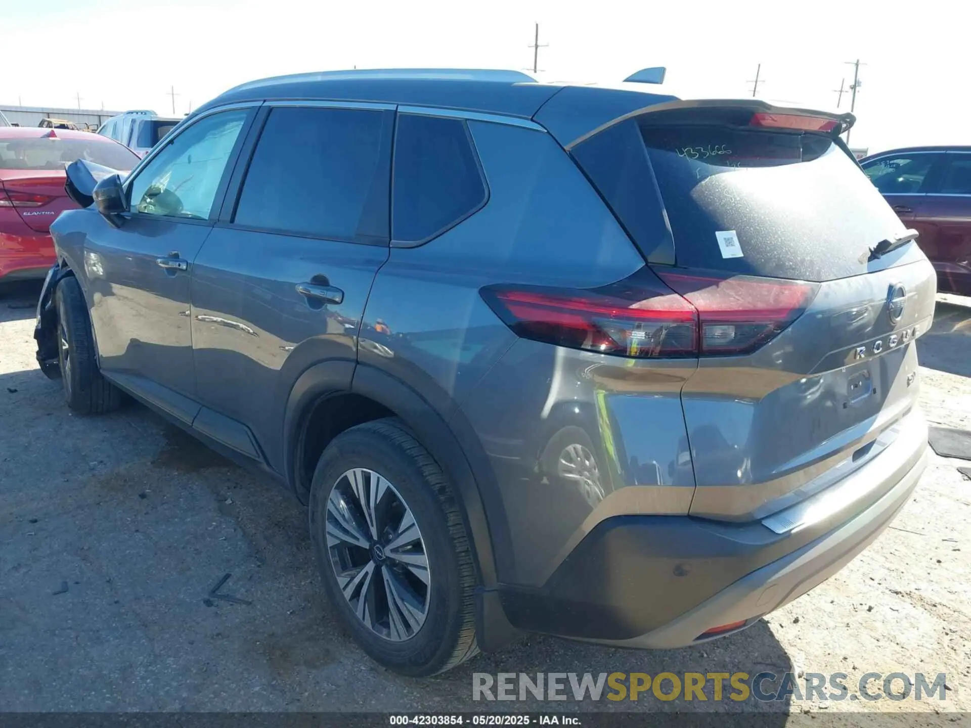 3 Photograph of a damaged car 5N1BT3BA6NC720699 NISSAN ROGUE 2022