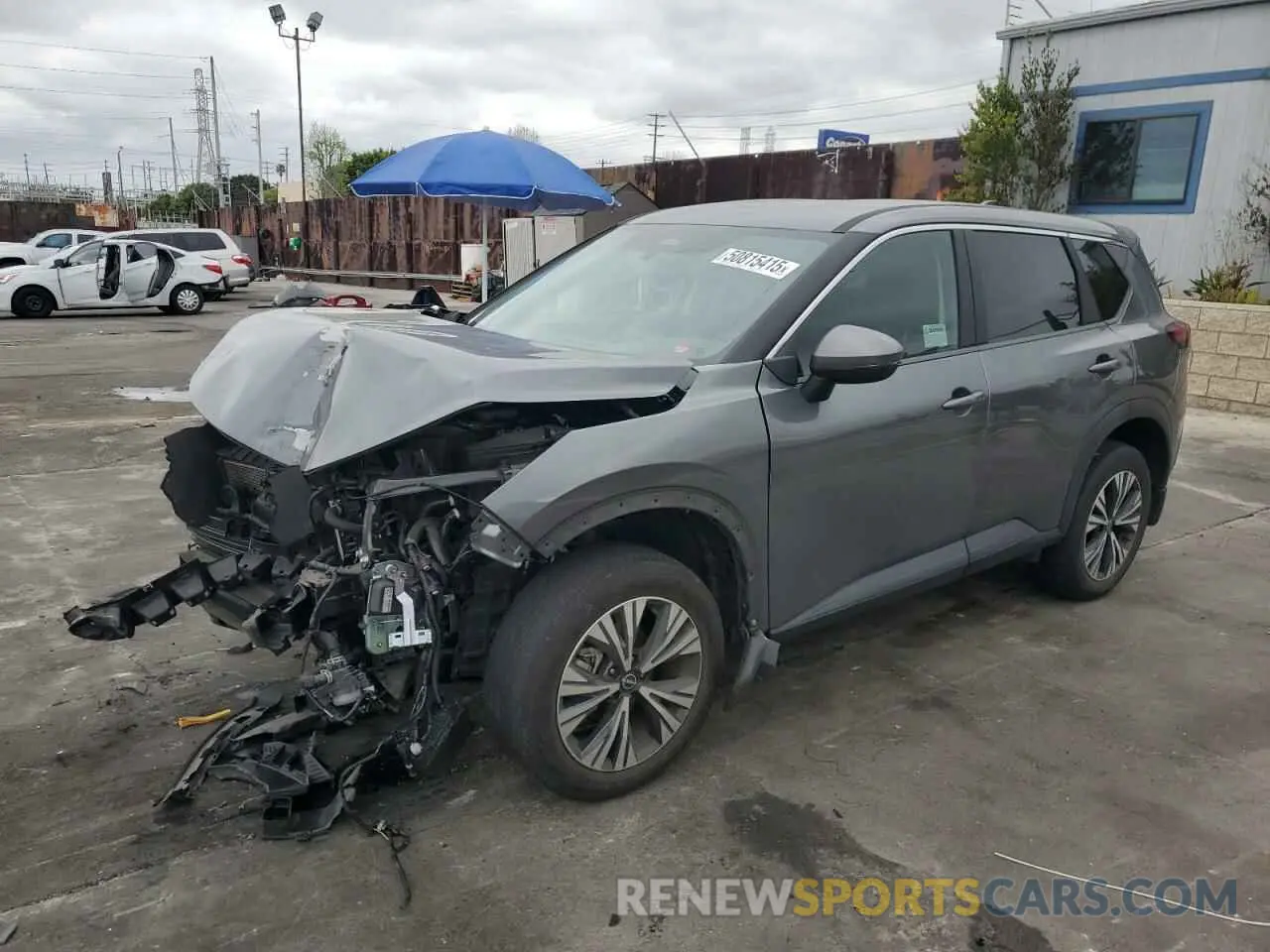 1 Фотография поврежденного автомобиля 5N1BT3BA6NC733100 NISSAN ROGUE 2022