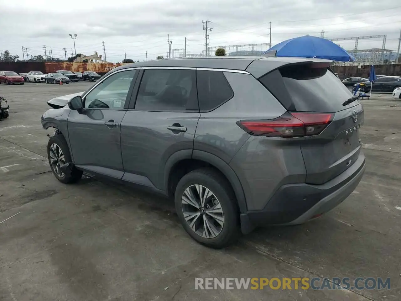 2 Фотография поврежденного автомобиля 5N1BT3BA6NC733100 NISSAN ROGUE 2022