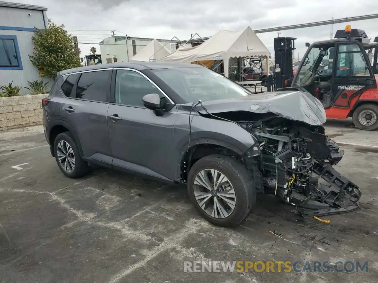 4 Фотография поврежденного автомобиля 5N1BT3BA6NC733100 NISSAN ROGUE 2022