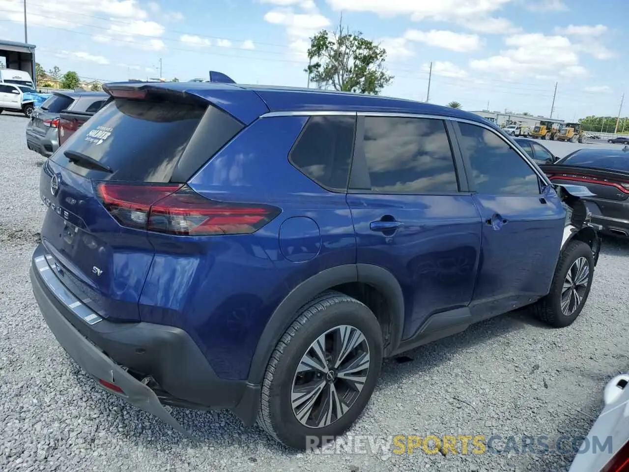 3 Фотография поврежденного автомобиля 5N1BT3BA7NC697966 NISSAN ROGUE 2022