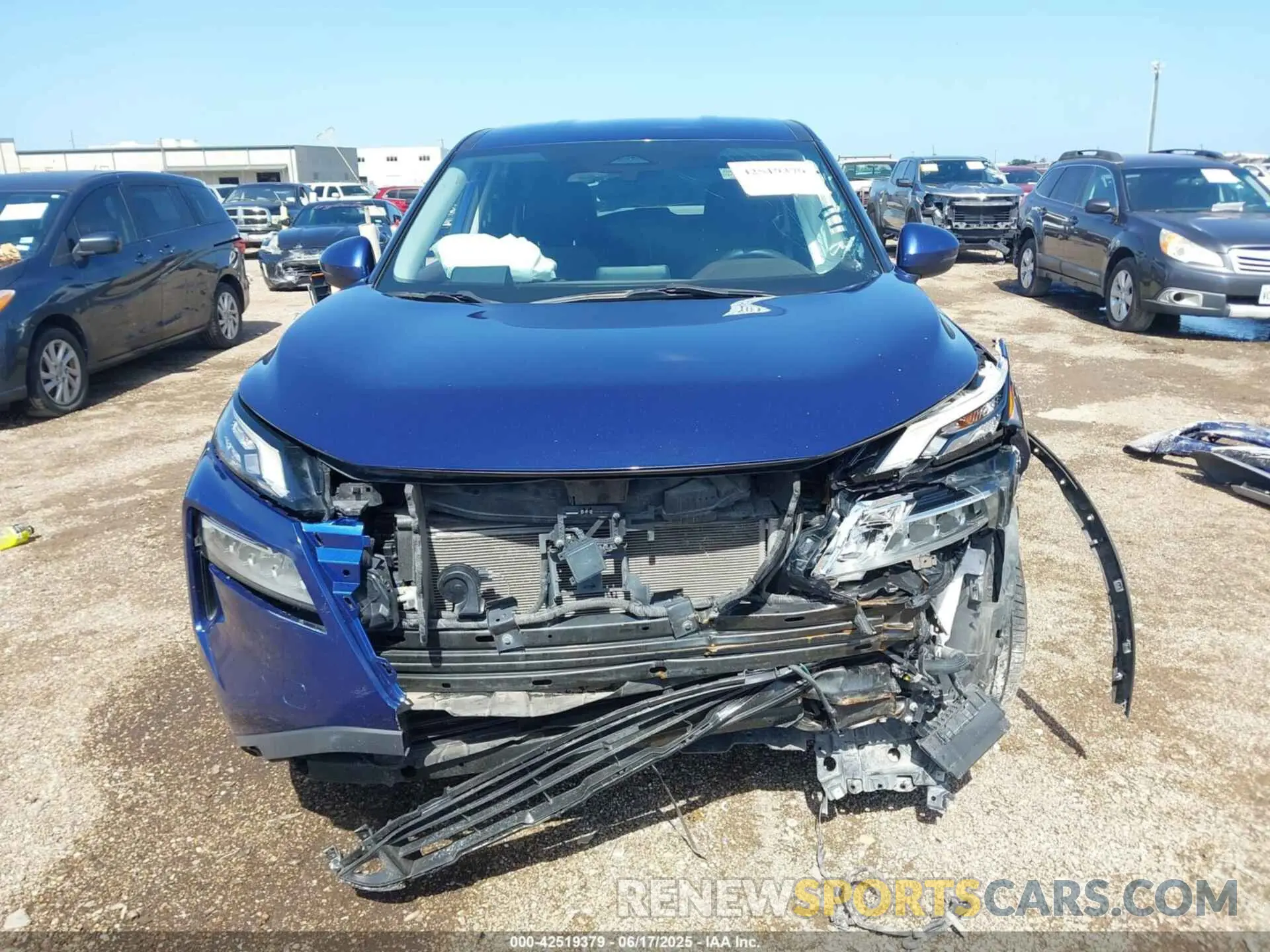12 Photograph of a damaged car 5N1BT3BA7NC707959 NISSAN ROGUE 2022