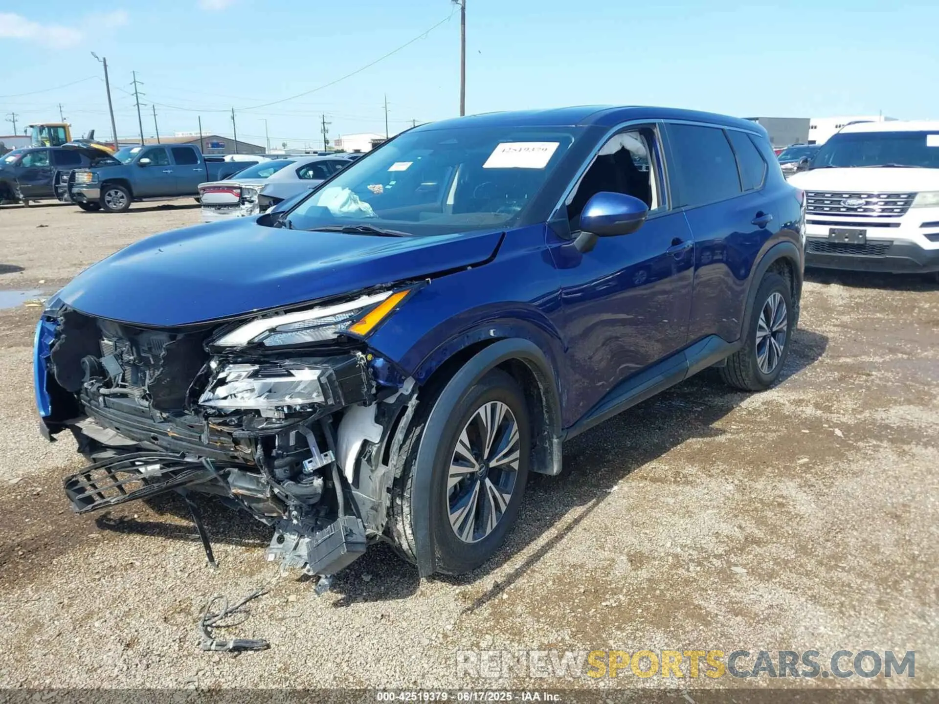 2 Photograph of a damaged car 5N1BT3BA7NC707959 NISSAN ROGUE 2022