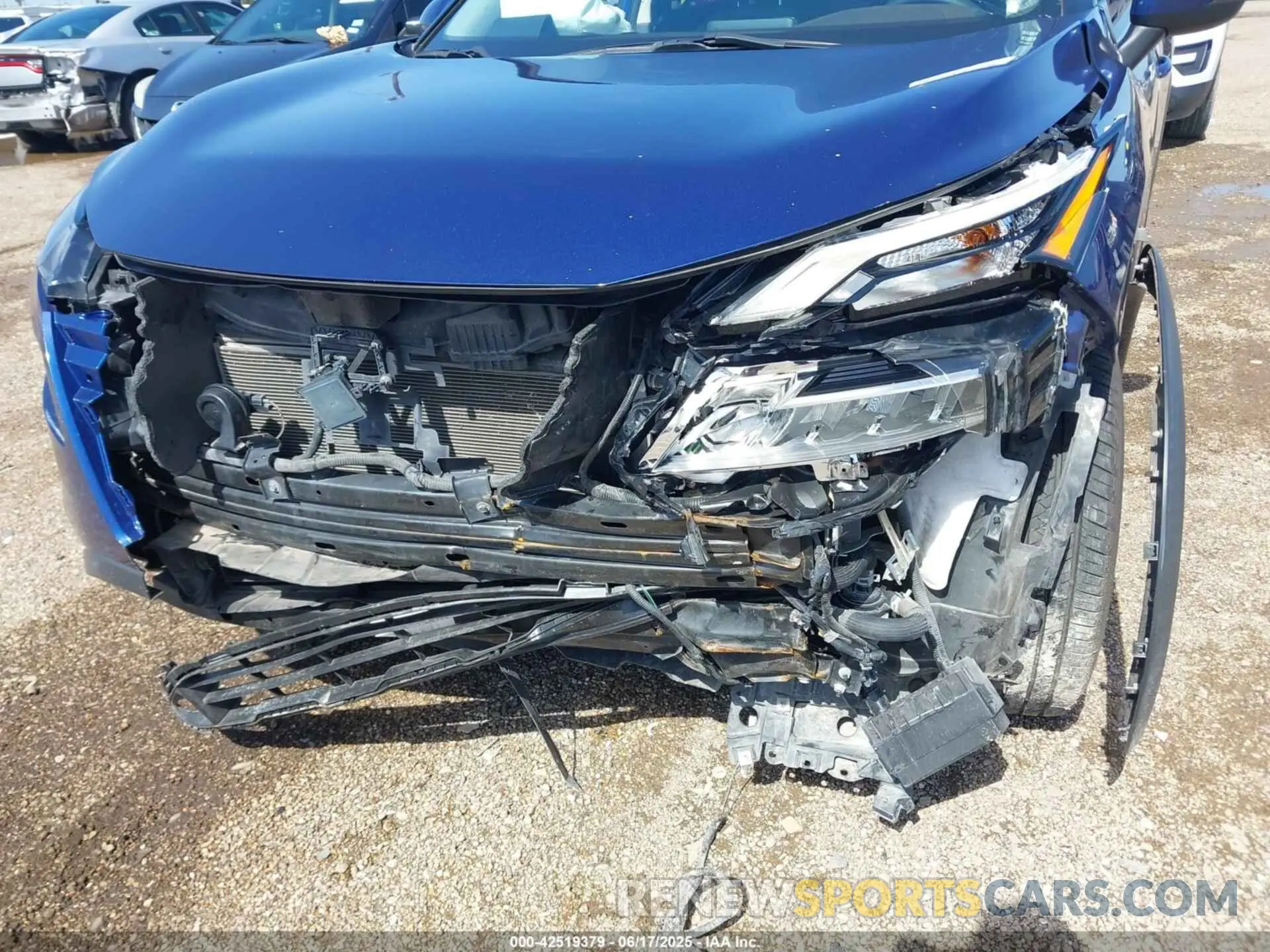 6 Photograph of a damaged car 5N1BT3BA7NC707959 NISSAN ROGUE 2022