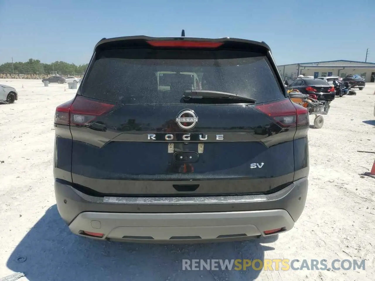 6 Photograph of a damaged car 5N1BT3BA8NC695725 NISSAN ROGUE 2022