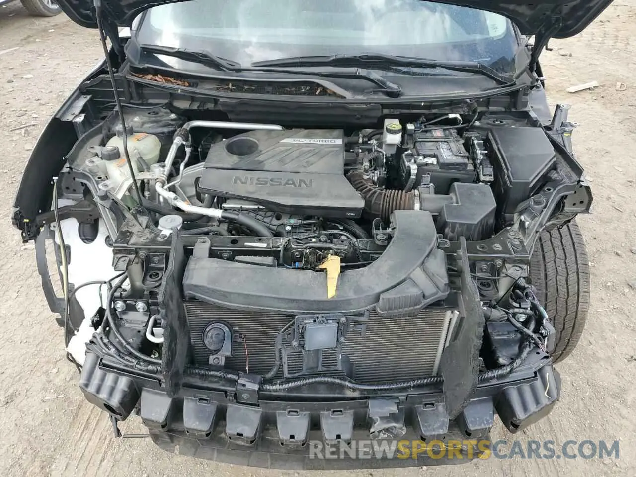 12 Photograph of a damaged car 5N1BT3BA8NC696308 NISSAN ROGUE 2022