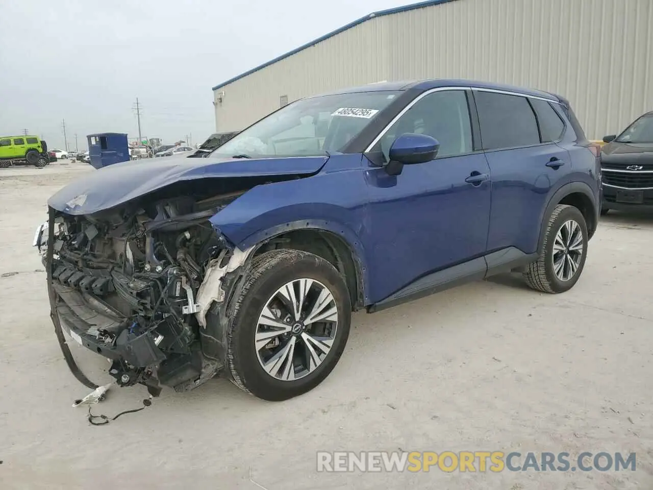 1 Photograph of a damaged car 5N1BT3BAXNC676707 NISSAN ROGUE 2022