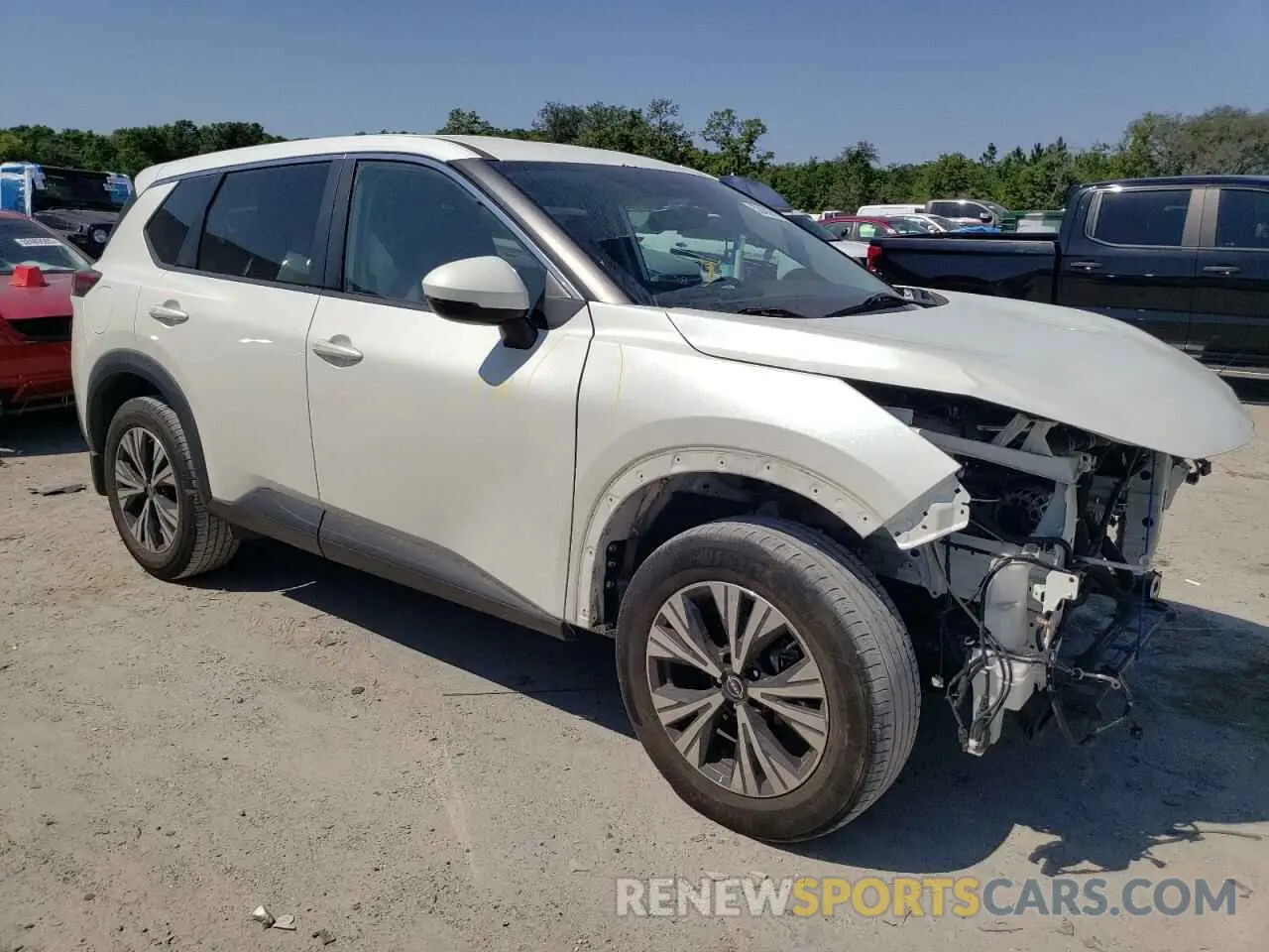 4 Фотография поврежденного автомобиля 5N1BT3BAXNC689456 NISSAN ROGUE 2022