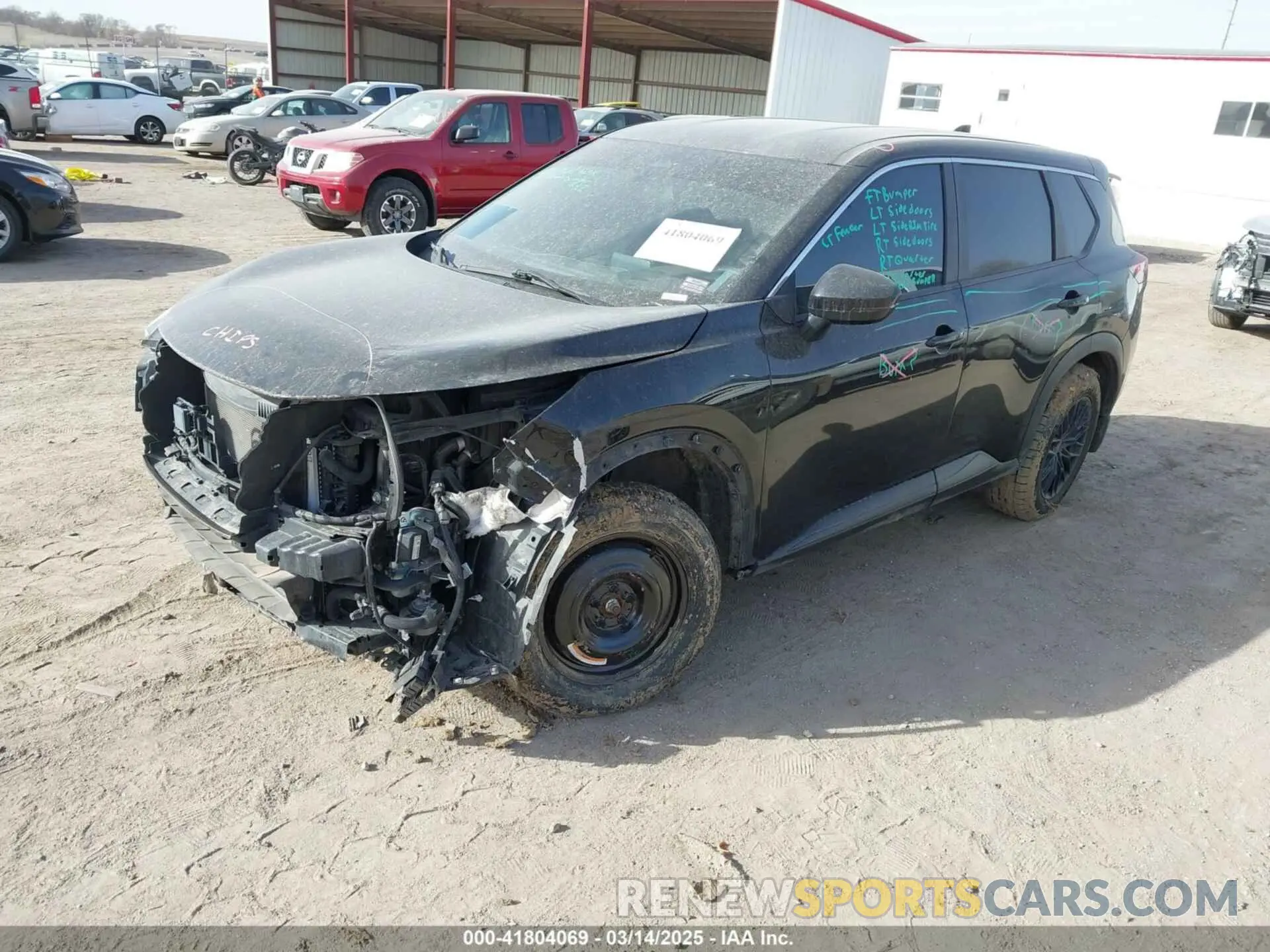 2 Фотография поврежденного автомобиля 5N1BT3BB1NC688706 NISSAN ROGUE 2022