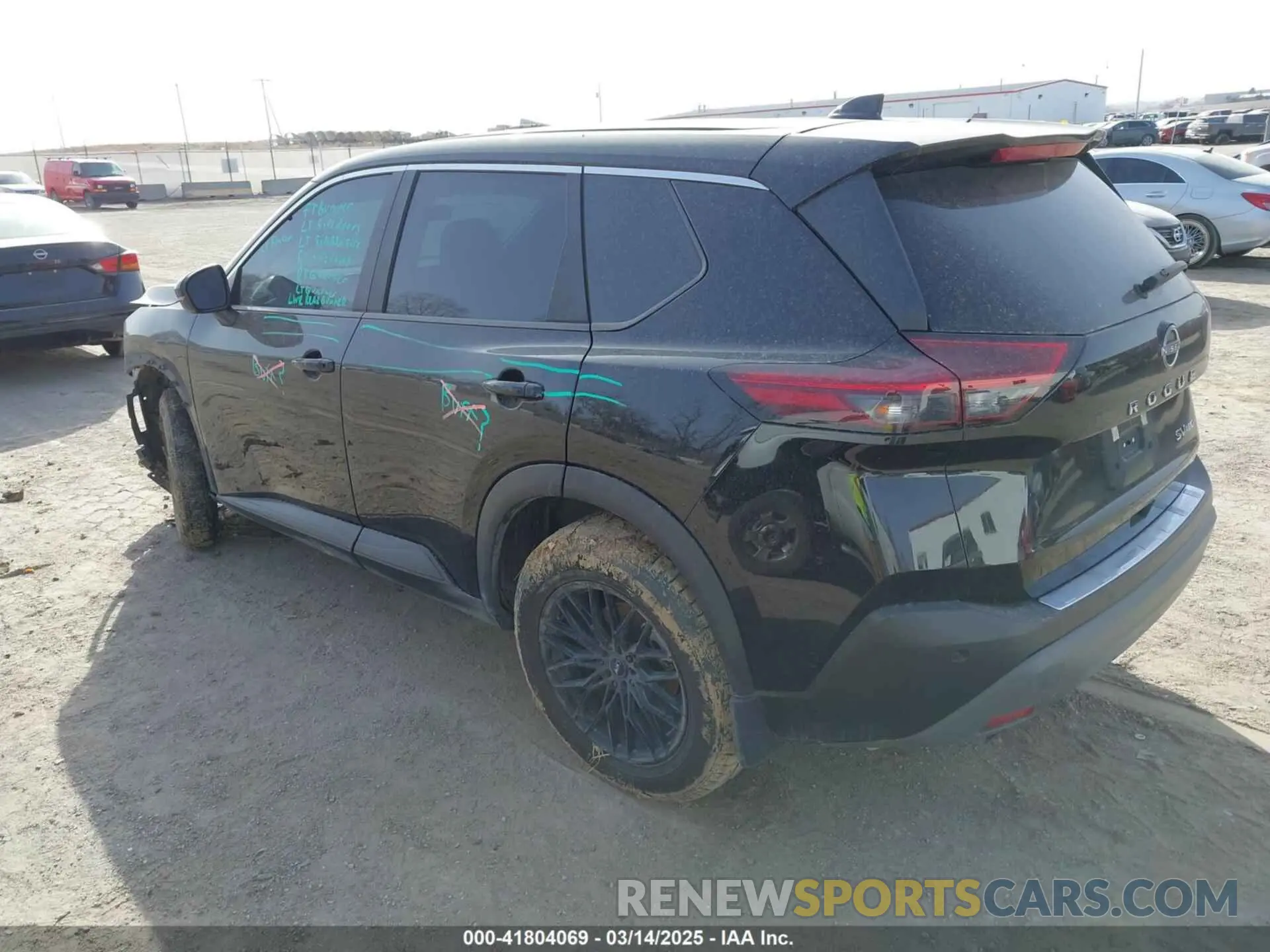 3 Фотография поврежденного автомобиля 5N1BT3BB1NC688706 NISSAN ROGUE 2022