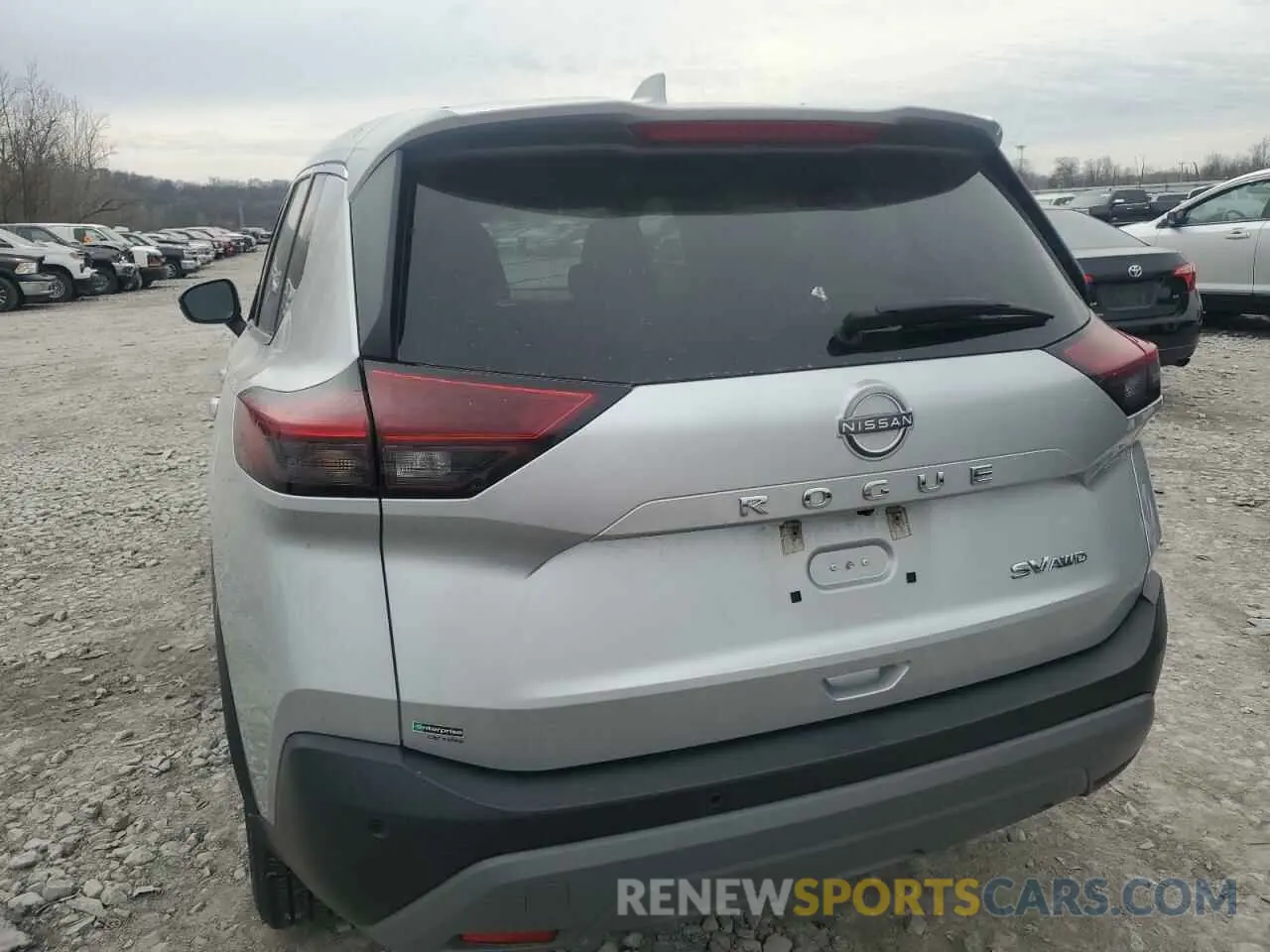 6 Photograph of a damaged car 5N1BT3BB1NC698197 NISSAN ROGUE 2022