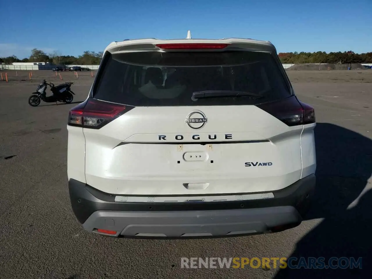 6 Photograph of a damaged car 5N1BT3BB2NC717663 NISSAN ROGUE 2022