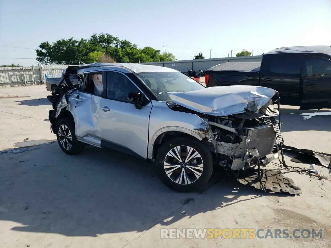 4 Photograph of a damaged car 5N1BT3BB3NC684155 NISSAN ROGUE 2022