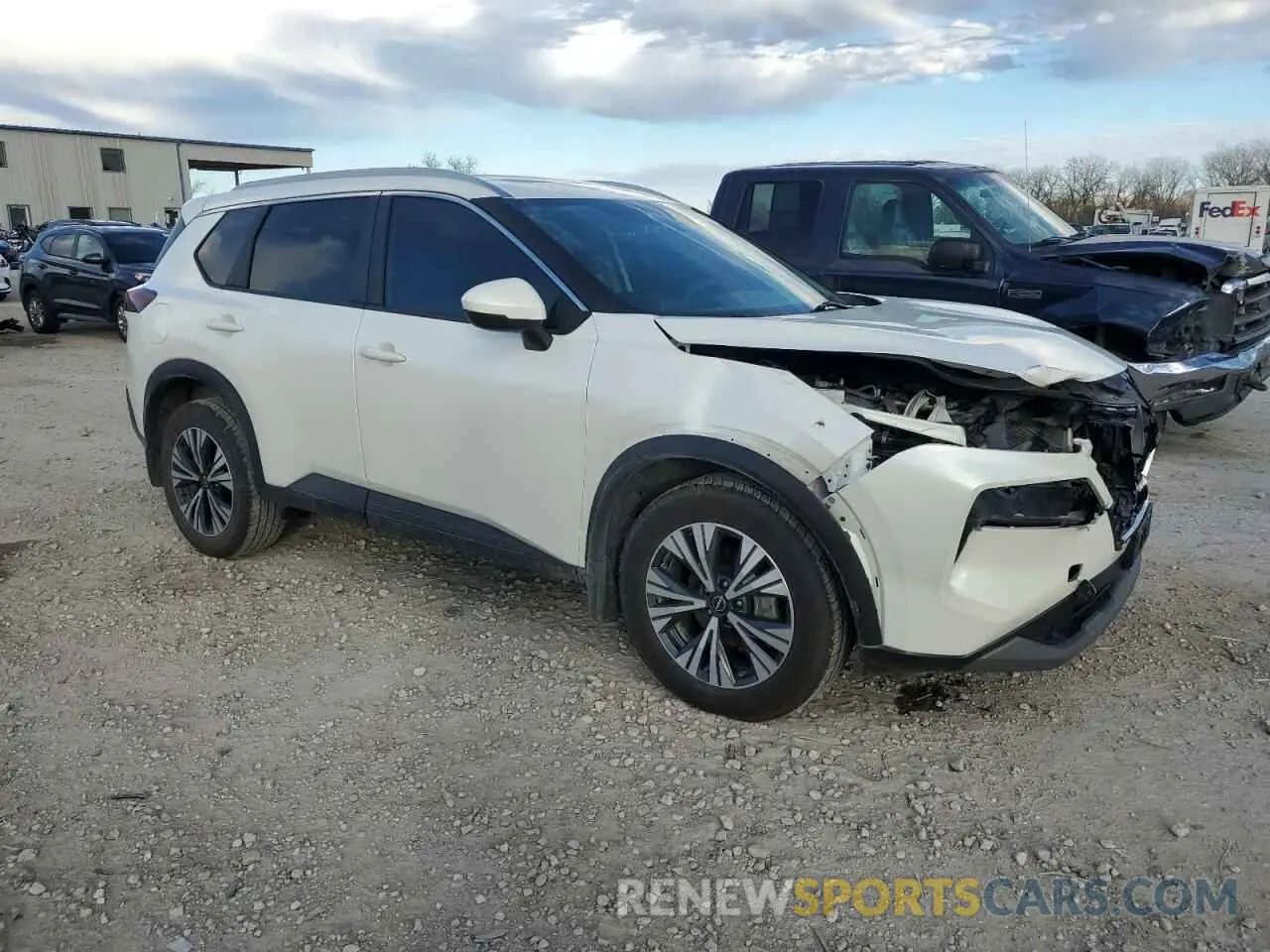 4 Photograph of a damaged car 5N1BT3BB4NC728440 NISSAN ROGUE 2022
