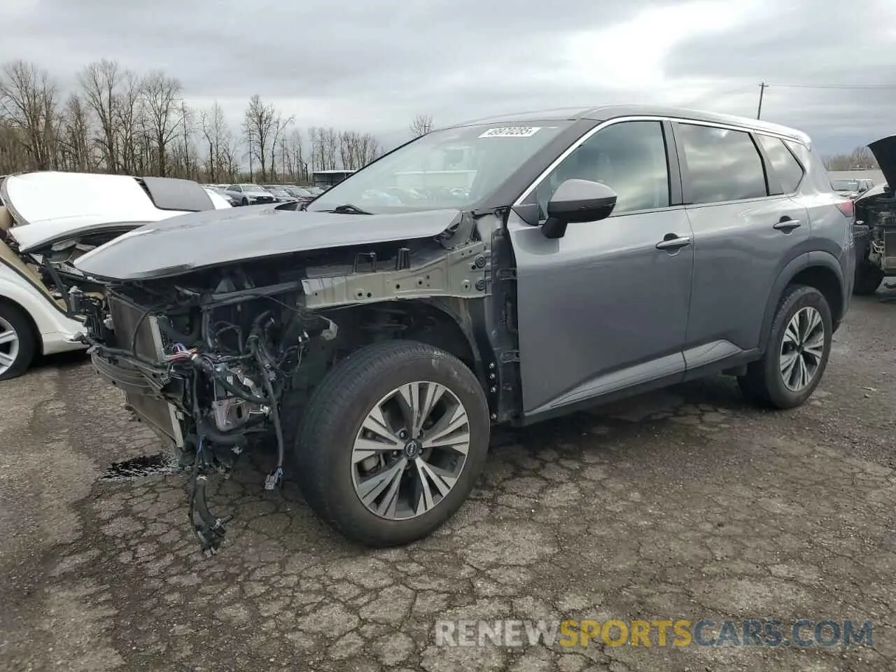 1 Photograph of a damaged car 5N1BT3BB5NC699398 NISSAN ROGUE 2022