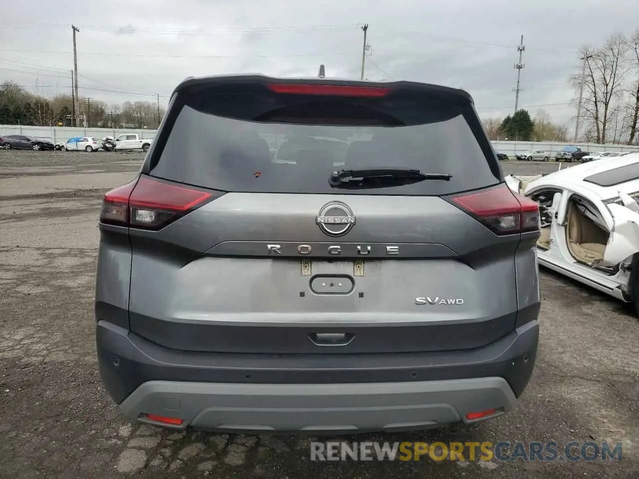 6 Photograph of a damaged car 5N1BT3BB5NC699398 NISSAN ROGUE 2022