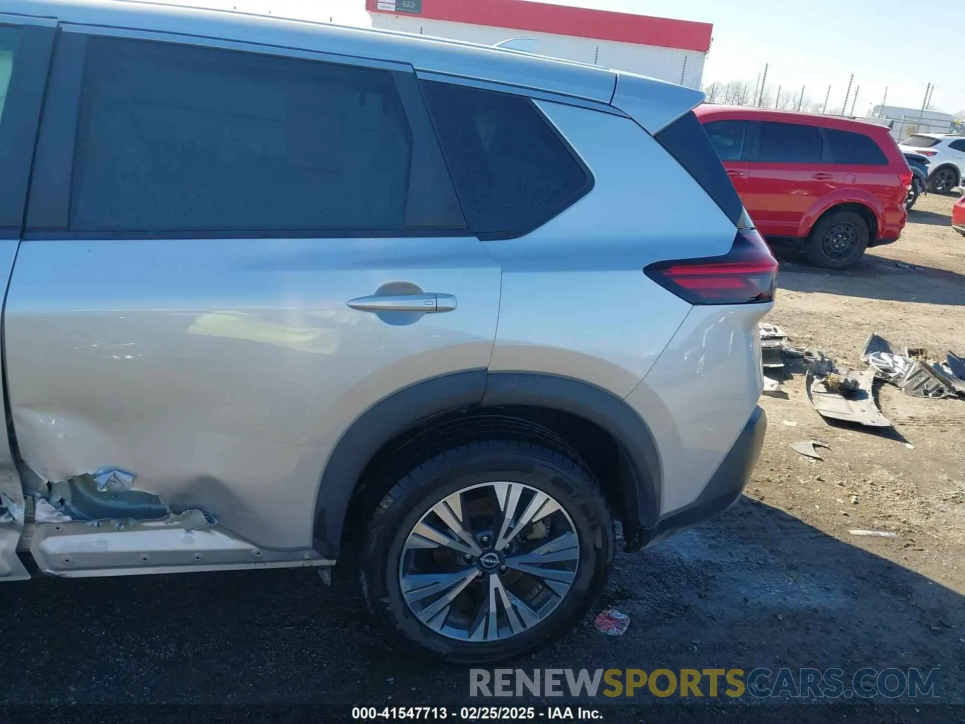 16 Photograph of a damaged car 5N1BT3BB6NC693707 NISSAN ROGUE 2022