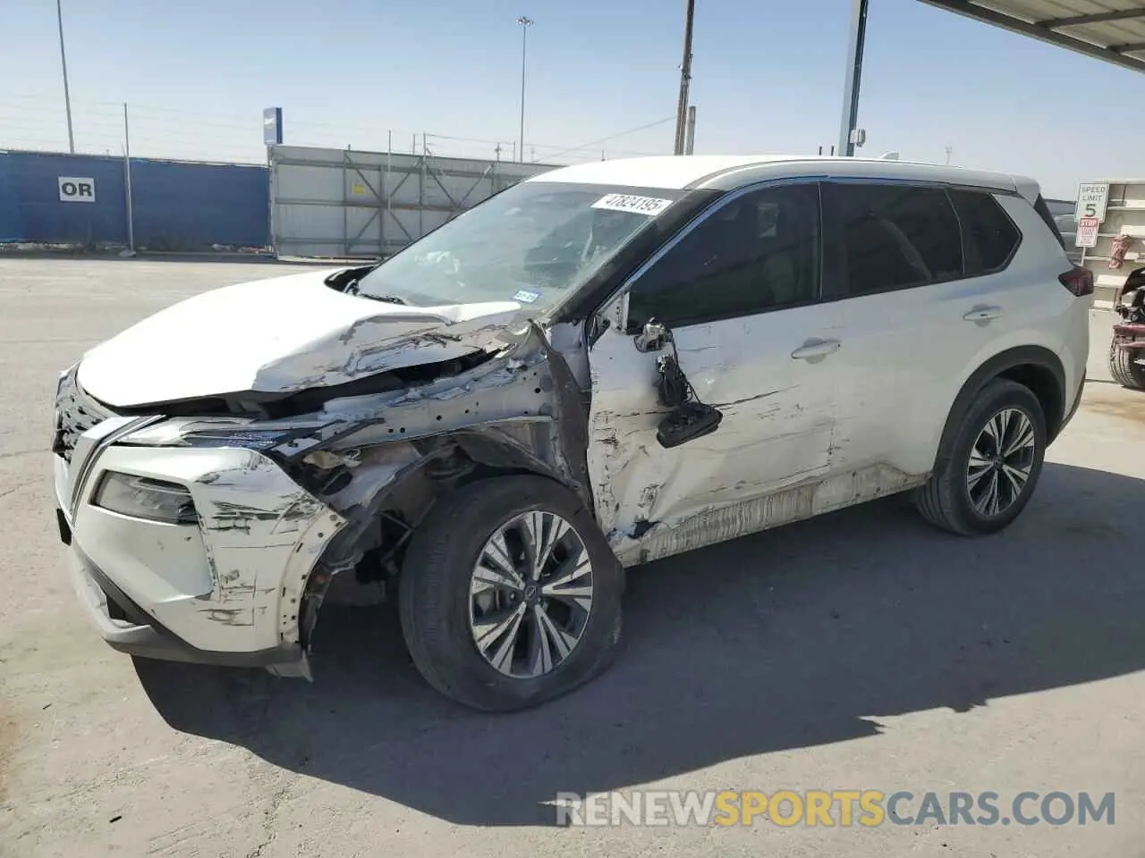 1 Photograph of a damaged car 5N1BT3BB6NC708397 NISSAN ROGUE 2022