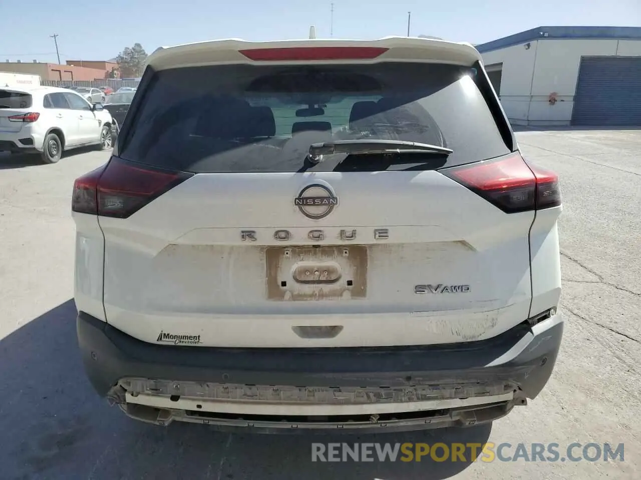 6 Photograph of a damaged car 5N1BT3BB6NC708397 NISSAN ROGUE 2022