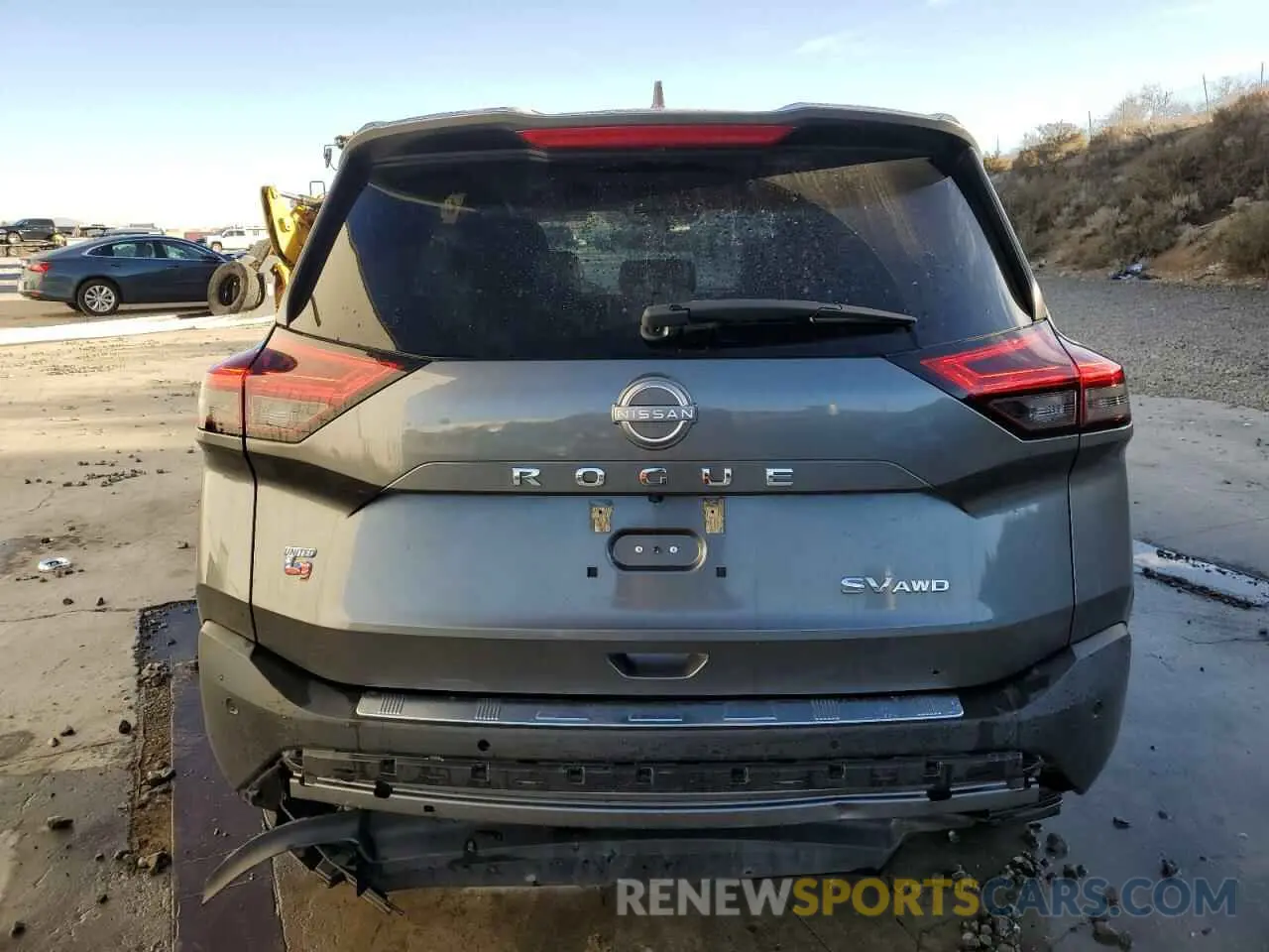 6 Photograph of a damaged car 5N1BT3BB7NC715178 NISSAN ROGUE 2022