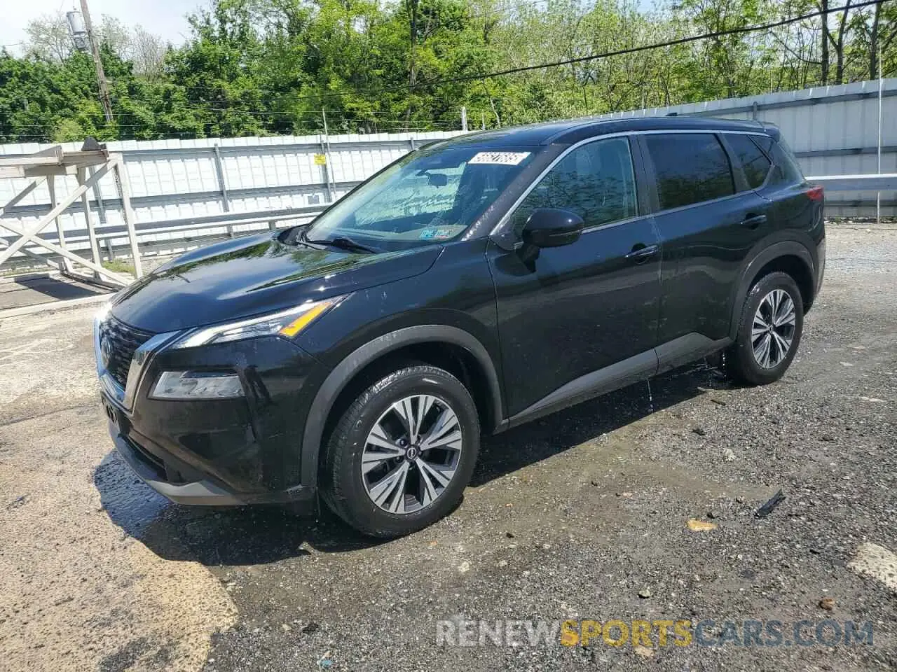 1 Photograph of a damaged car 5N1BT3BB7NC732790 NISSAN ROGUE 2022
