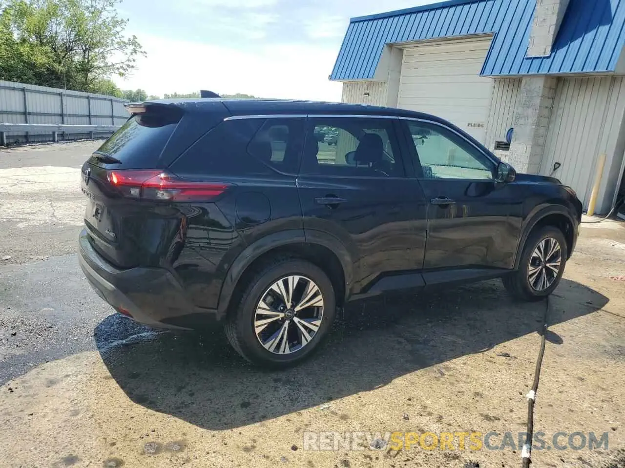 3 Photograph of a damaged car 5N1BT3BB7NC732790 NISSAN ROGUE 2022