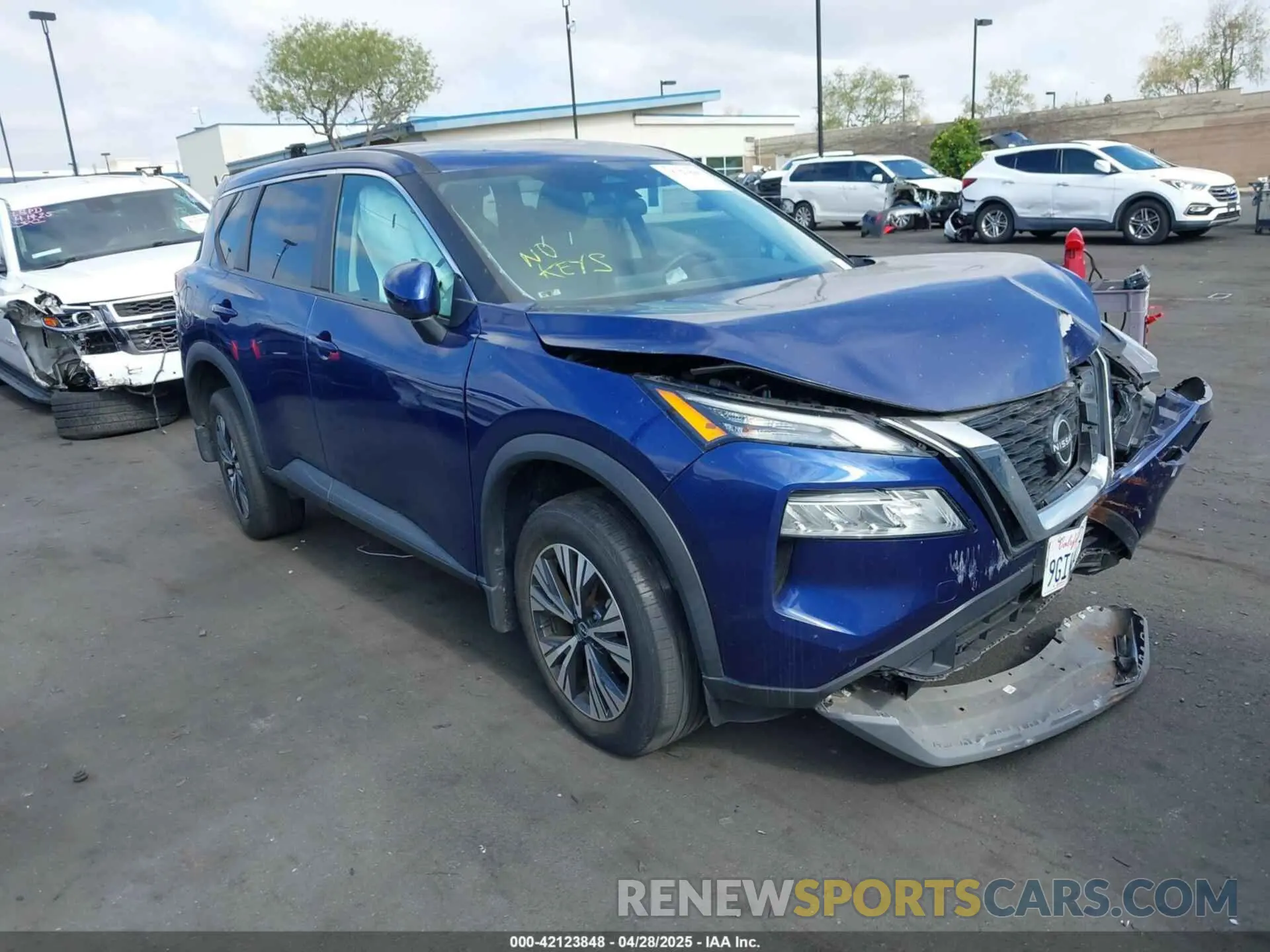 1 Photograph of a damaged car 5N1BT3BB8NC674589 NISSAN ROGUE 2022