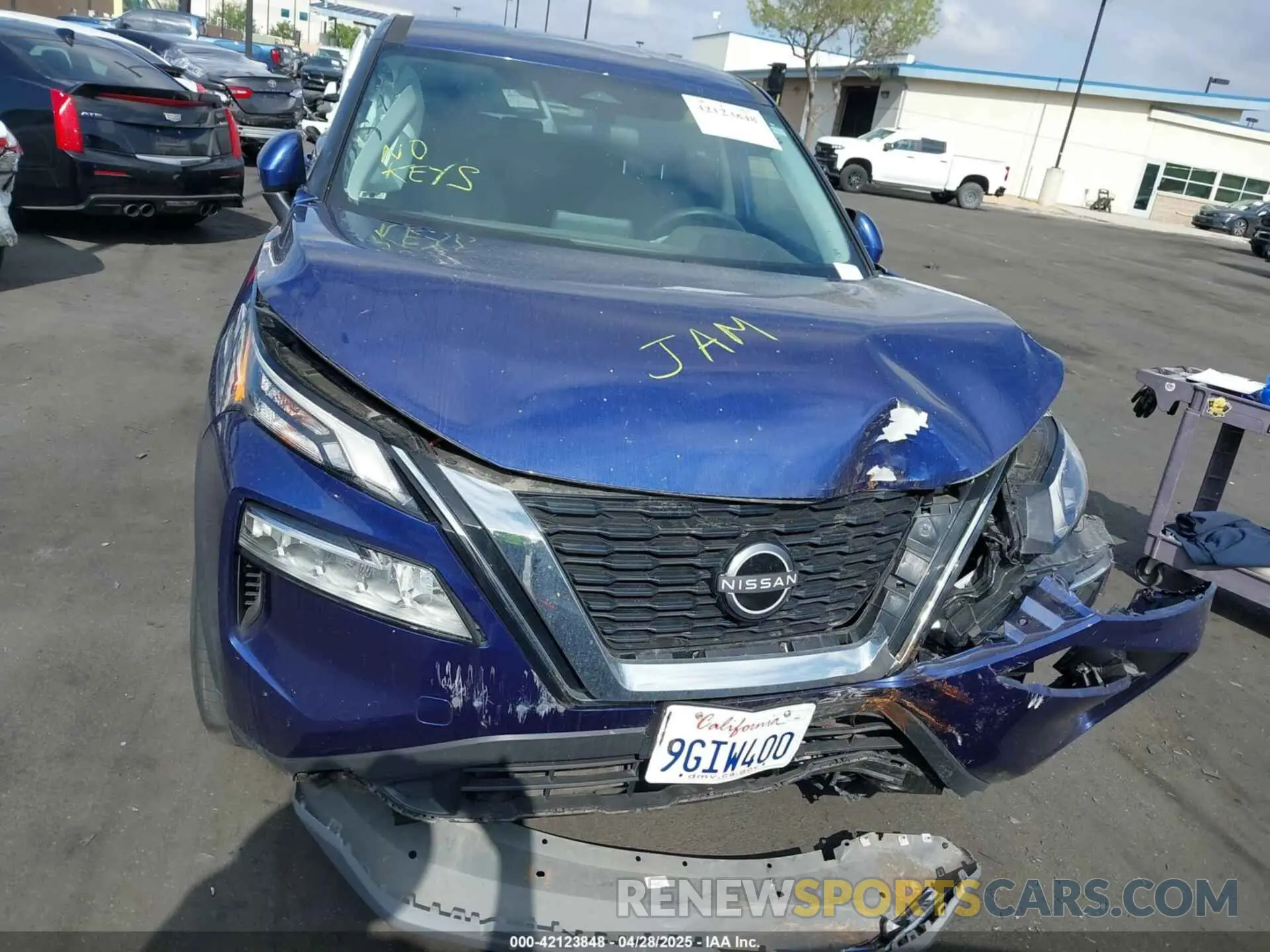6 Photograph of a damaged car 5N1BT3BB8NC674589 NISSAN ROGUE 2022