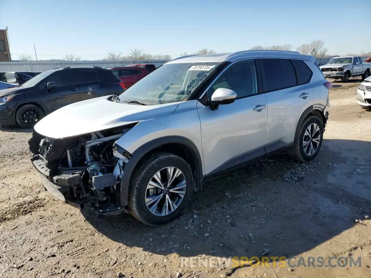 1 Фотография поврежденного автомобиля 5N1BT3BB8NC706070 NISSAN ROGUE 2022