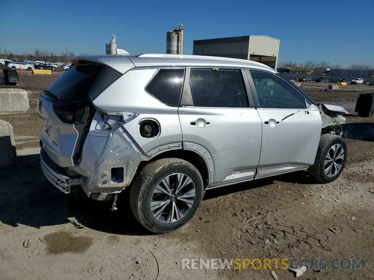 3 Фотография поврежденного автомобиля 5N1BT3BB8NC706070 NISSAN ROGUE 2022
