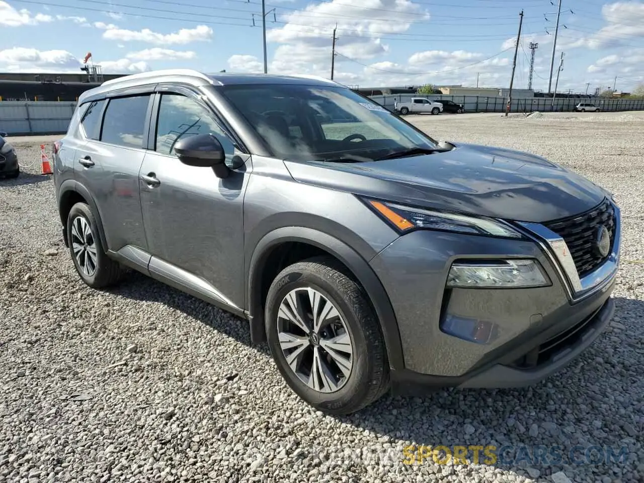 4 Photograph of a damaged car 5N1BT3BB8NC710653 NISSAN ROGUE 2022