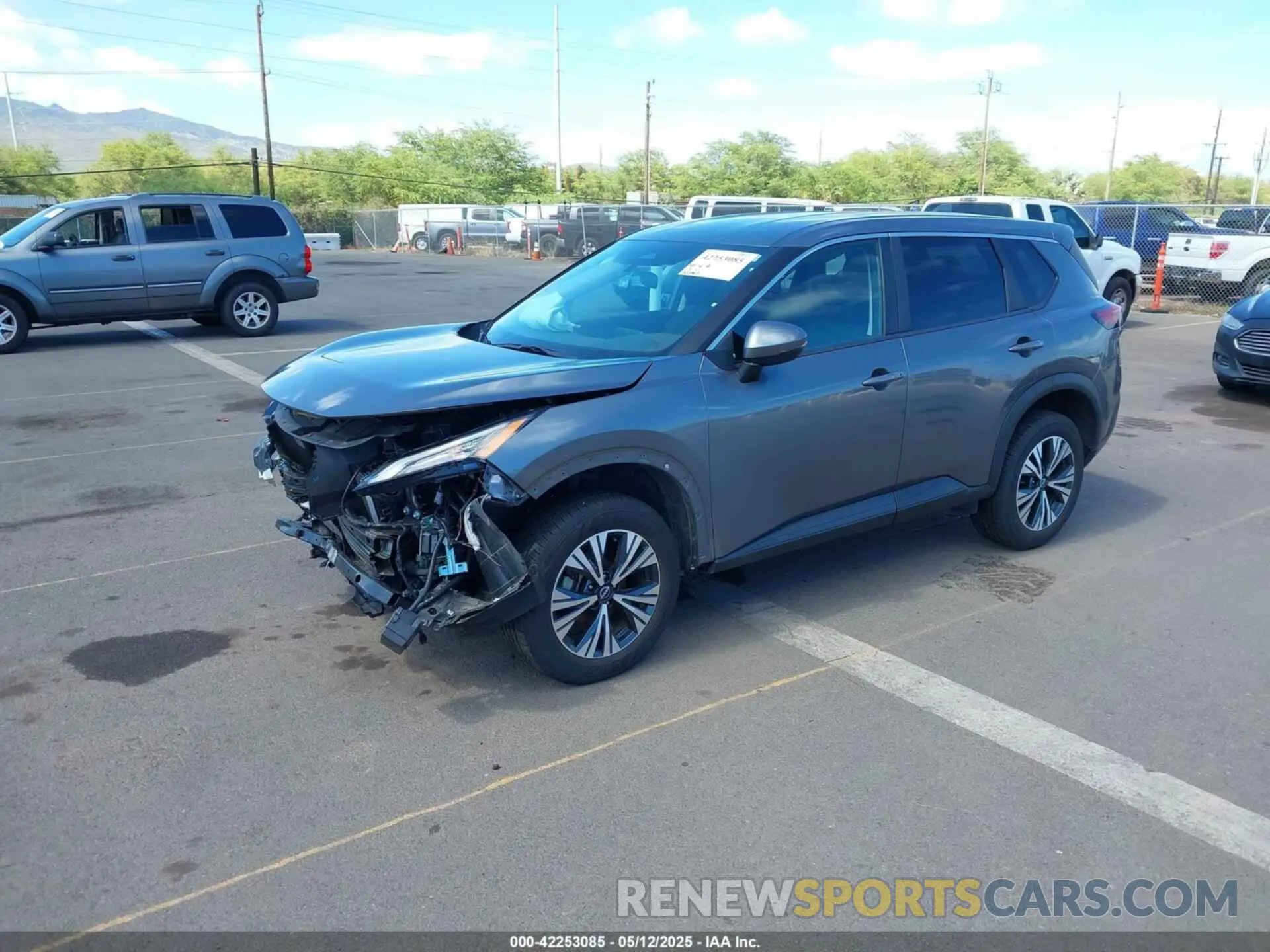 2 Фотография поврежденного автомобиля 5N1BT3BB9NC677677 NISSAN ROGUE 2022