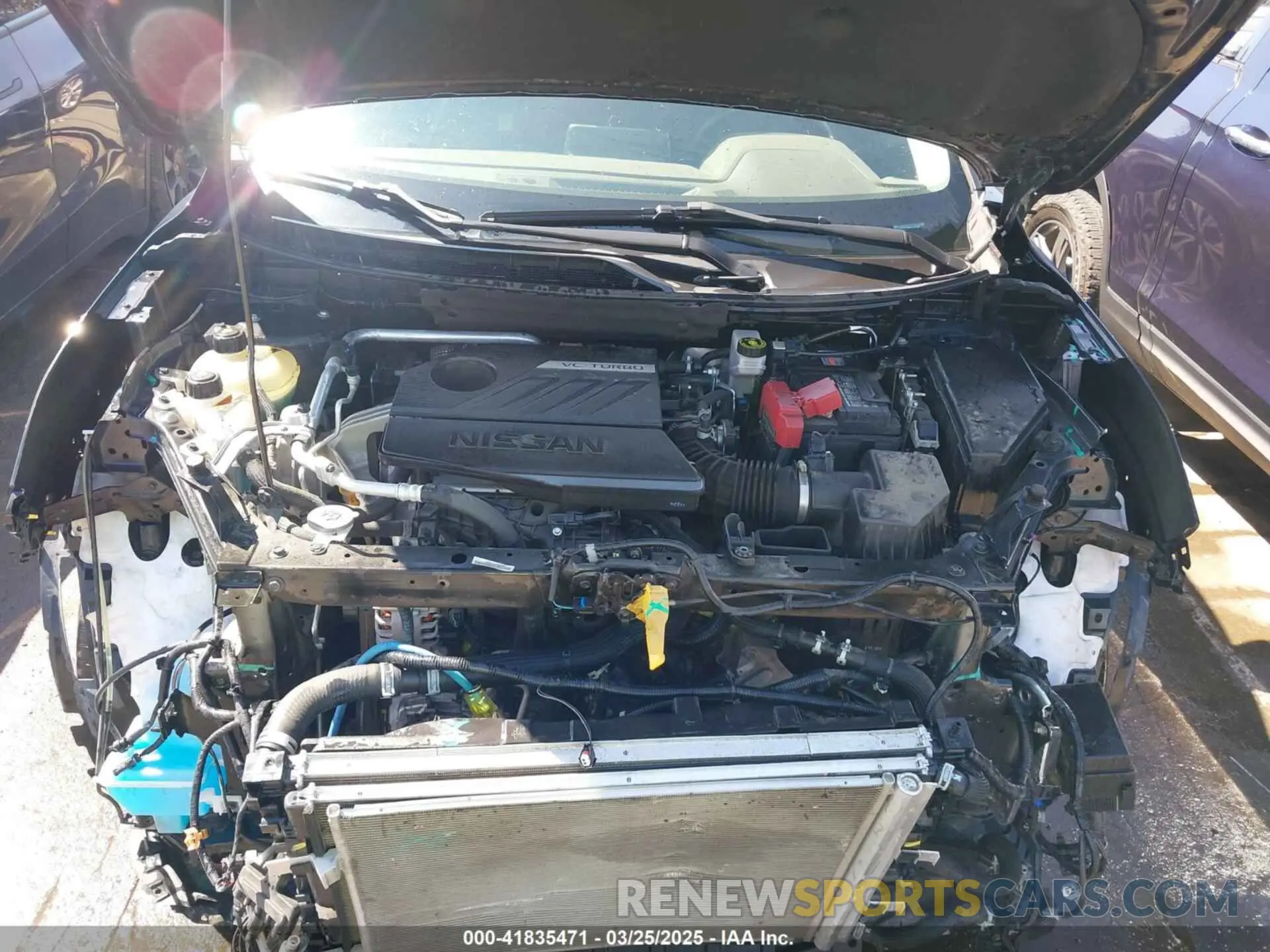10 Photograph of a damaged car 5N1BT3BB9NC689280 NISSAN ROGUE 2022