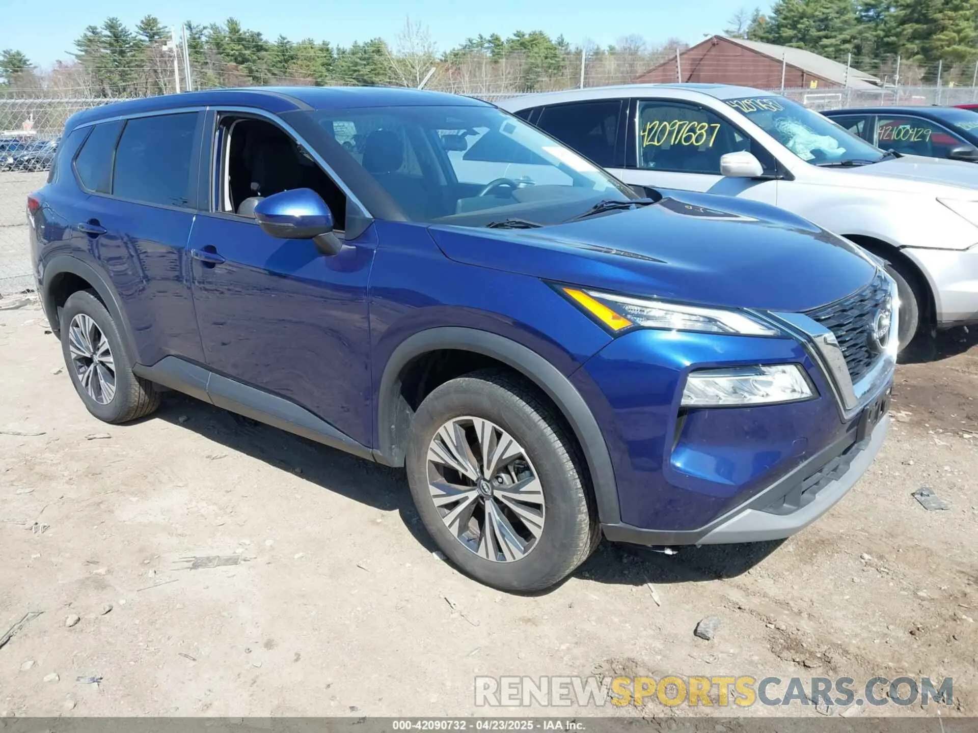 1 Photograph of a damaged car 5N1BT3BB9NC709303 NISSAN ROGUE 2022