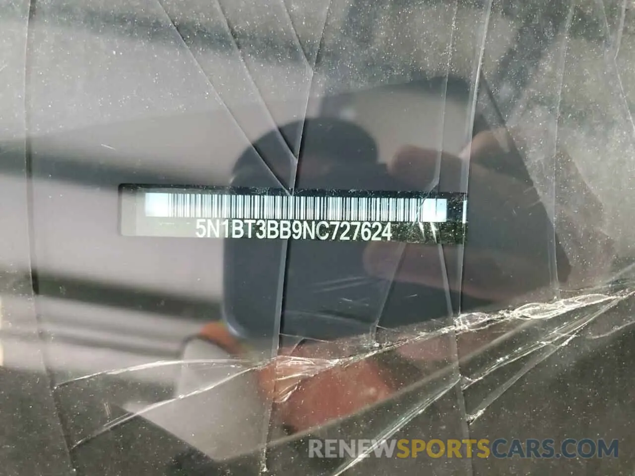 13 Photograph of a damaged car 5N1BT3BB9NC727624 NISSAN ROGUE 2022