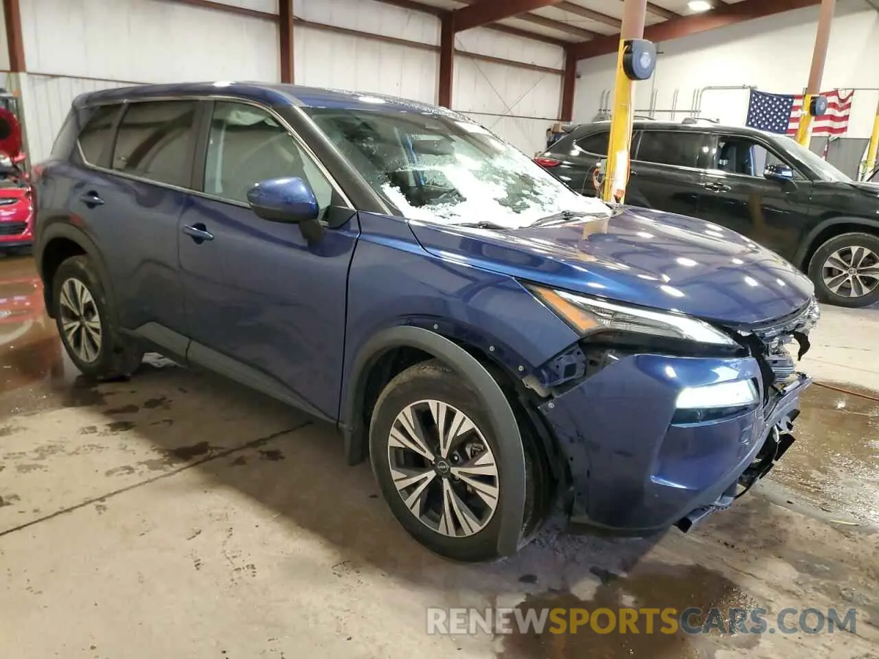 4 Photograph of a damaged car 5N1BT3BBXNC697260 NISSAN ROGUE 2022