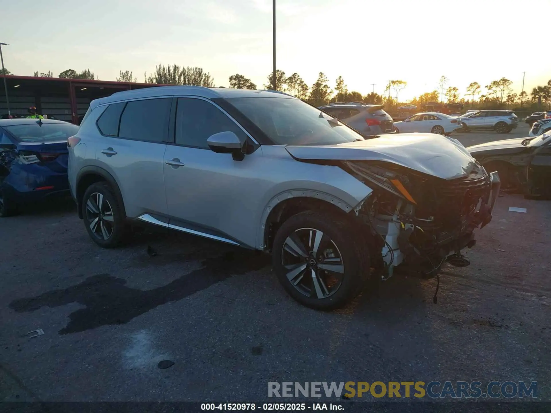 1 Photograph of a damaged car 5N1BT3CA4NC718030 NISSAN ROGUE 2022