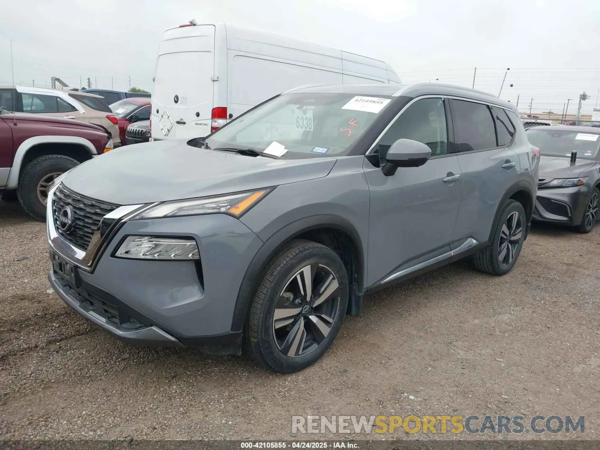 2 Photograph of a damaged car 5N1BT3CA5NC686477 NISSAN ROGUE 2022