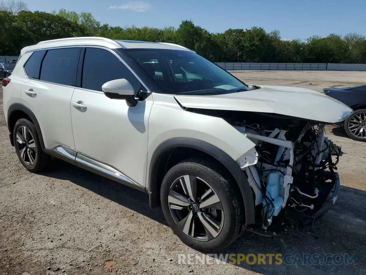 4 Фотография поврежденного автомобиля 5N1BT3CA5NC695017 NISSAN ROGUE 2022