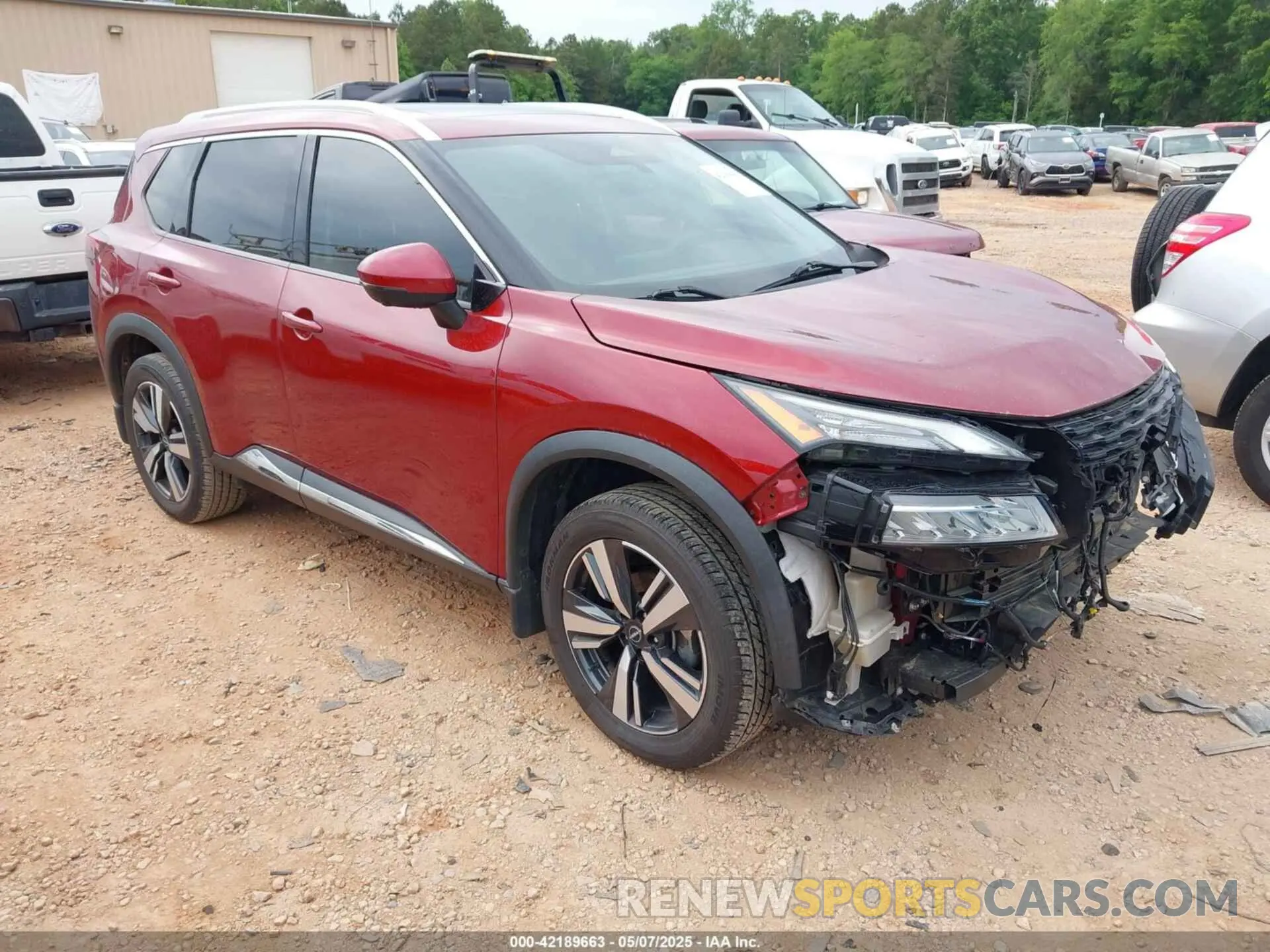 1 Фотография поврежденного автомобиля 5N1BT3CA7NC723108 NISSAN ROGUE 2022